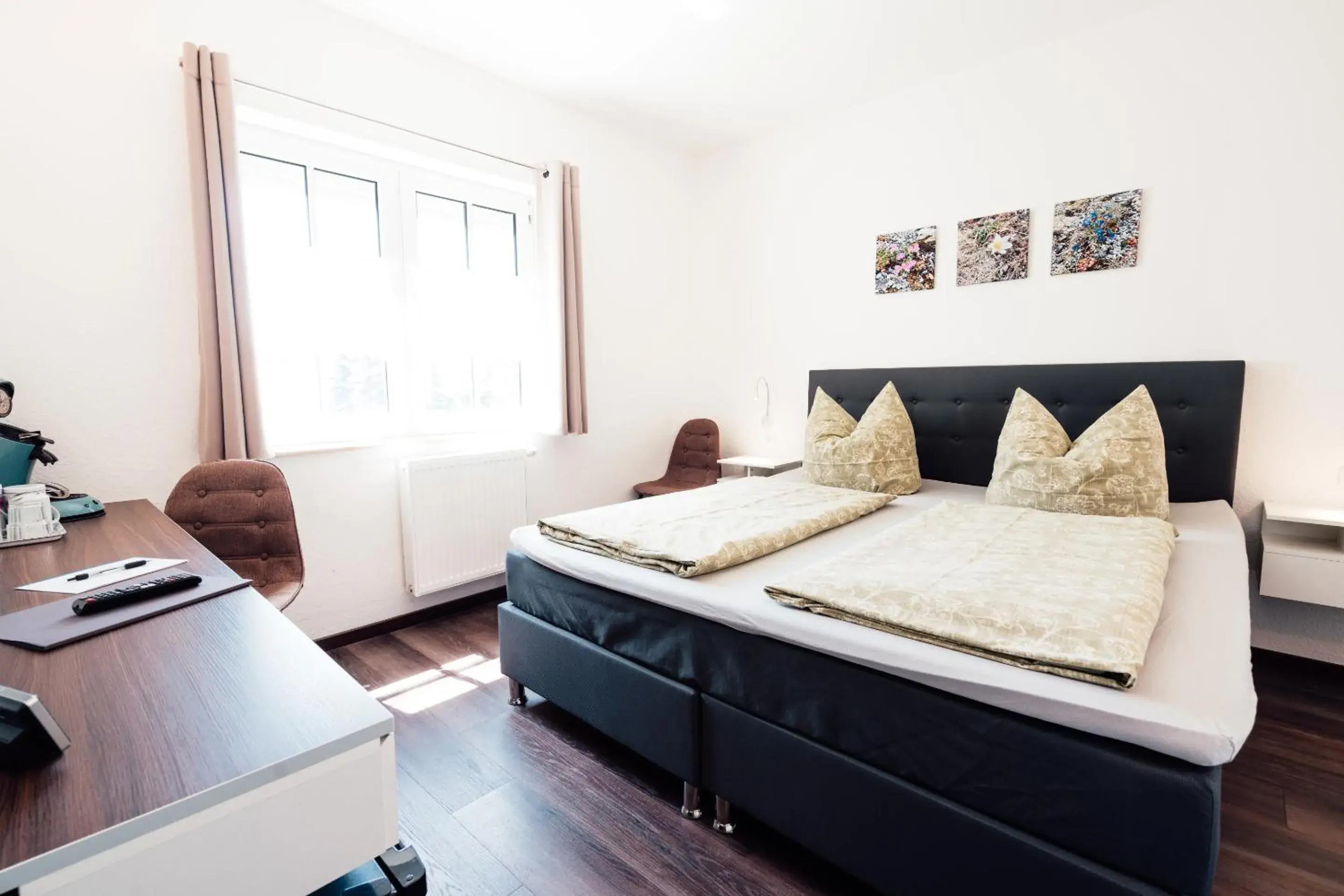 Bedroom, Bed in Landhauspension Rank Bedroom, Bed in Landhauspension Rank