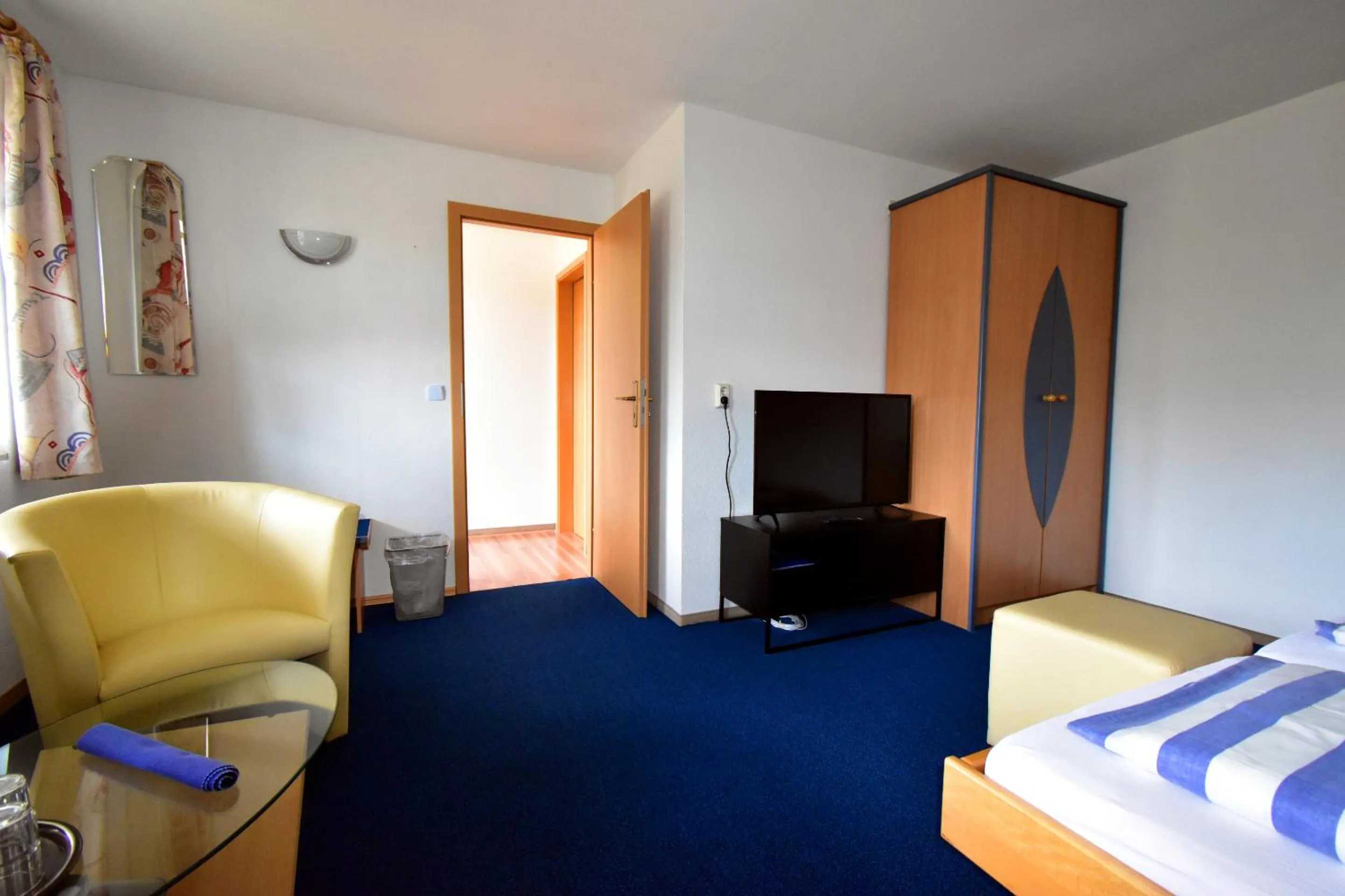 Bedroom, Bed in Landhauspension Rank