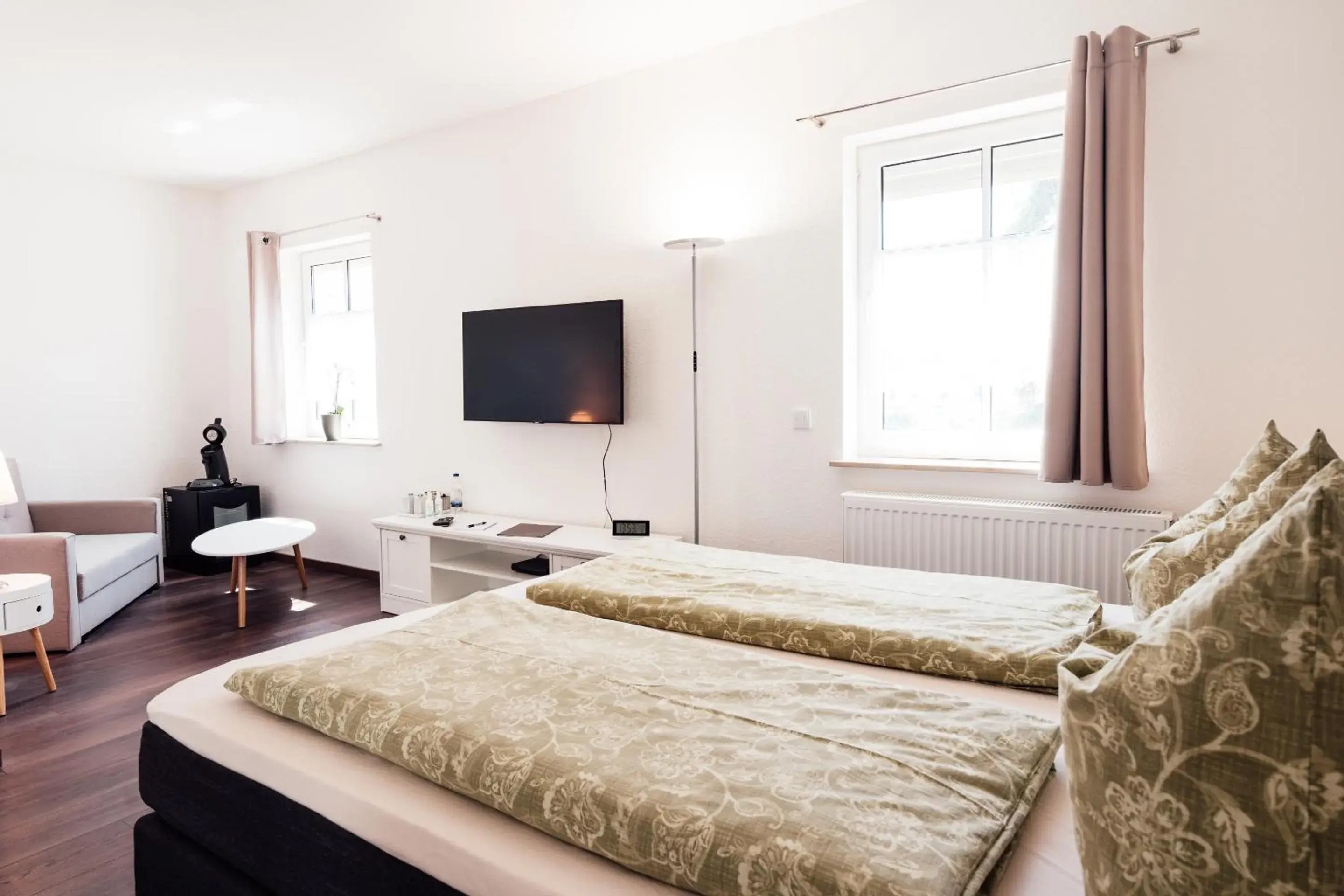 Bedroom, Bed in Landhauspension Rank Bedroom, Bed in Landhauspension Rank