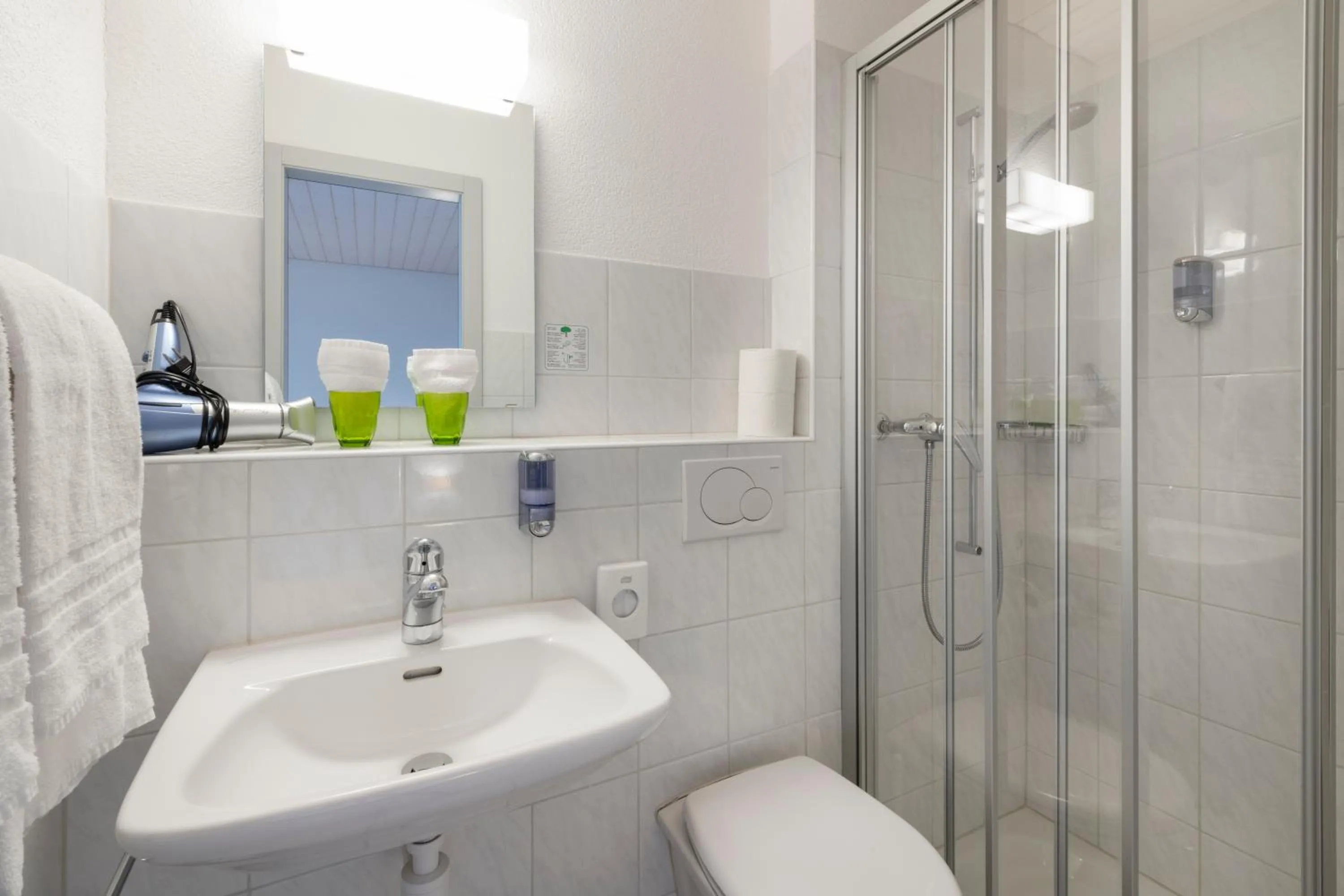 Bathroom in Bären Self Check-in Hotel