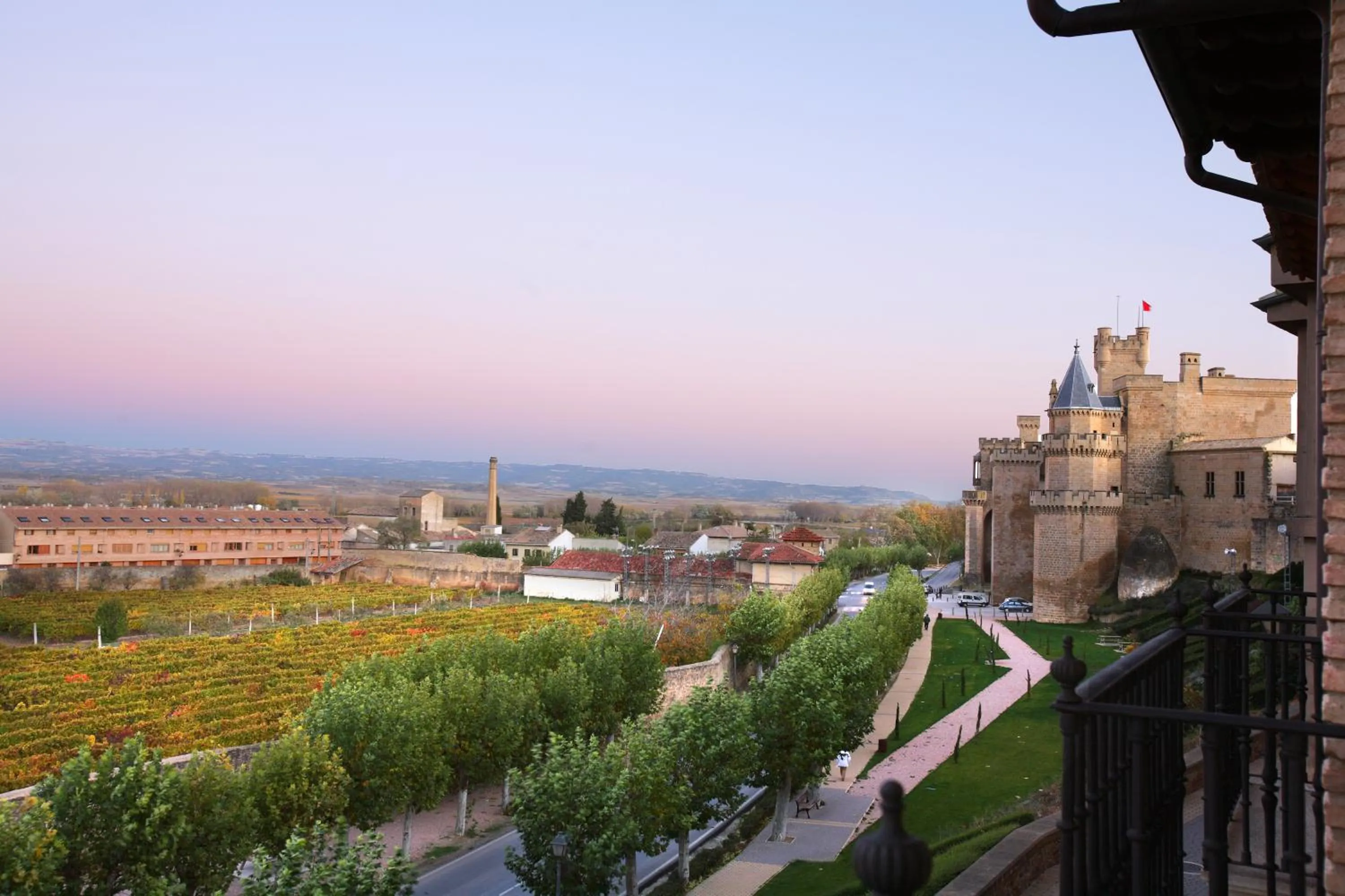 Landmark view in Hotel Merindad de Olite
