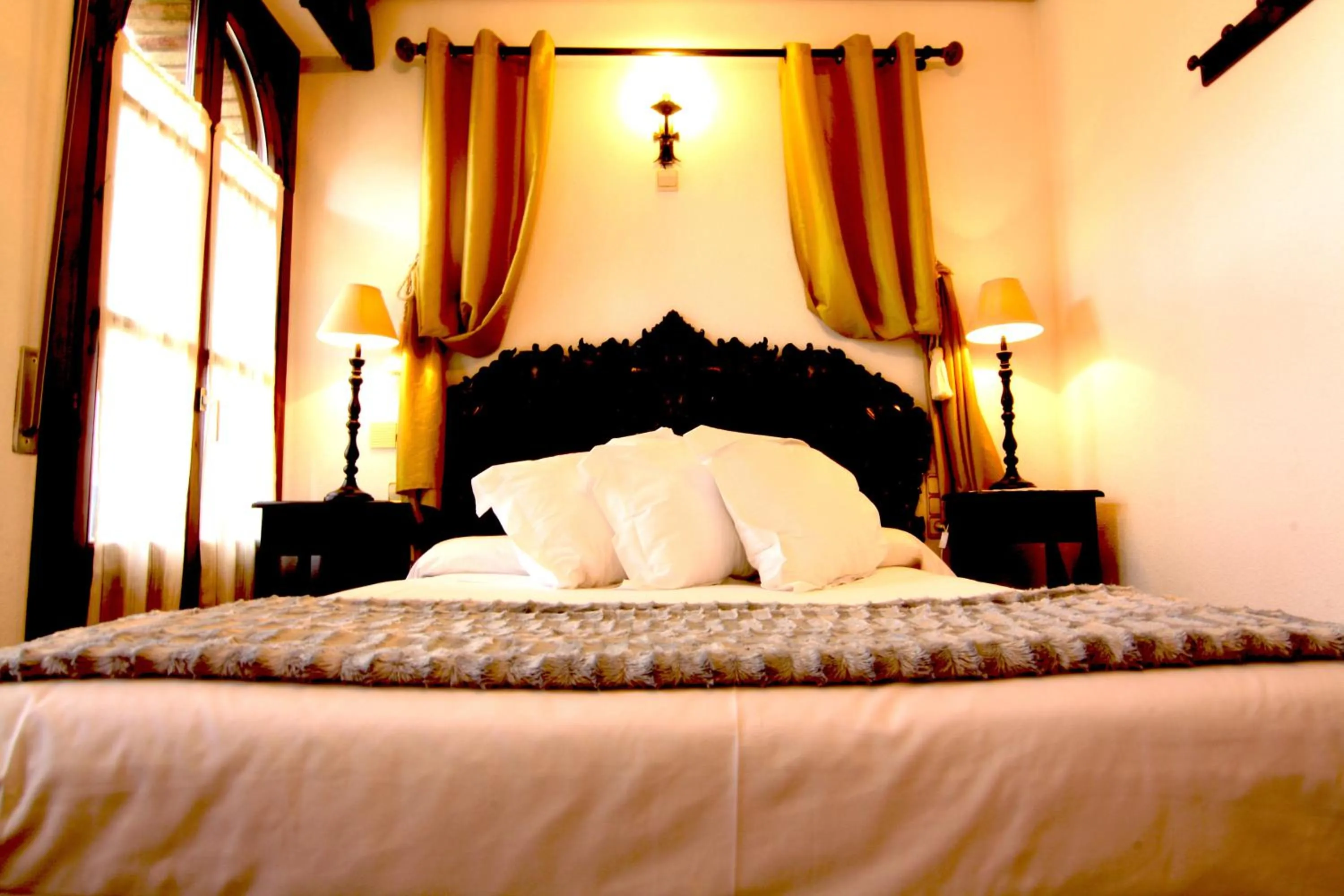 Bed in Hotel Merindad de Olite