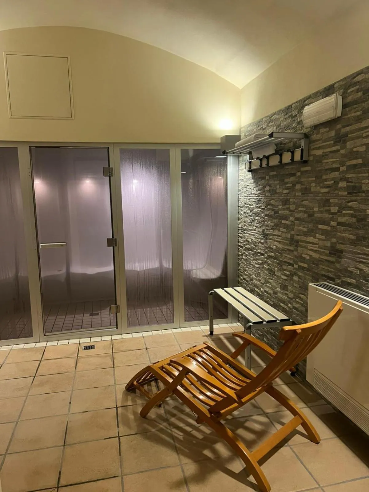 Sauna in Liberty Hotel