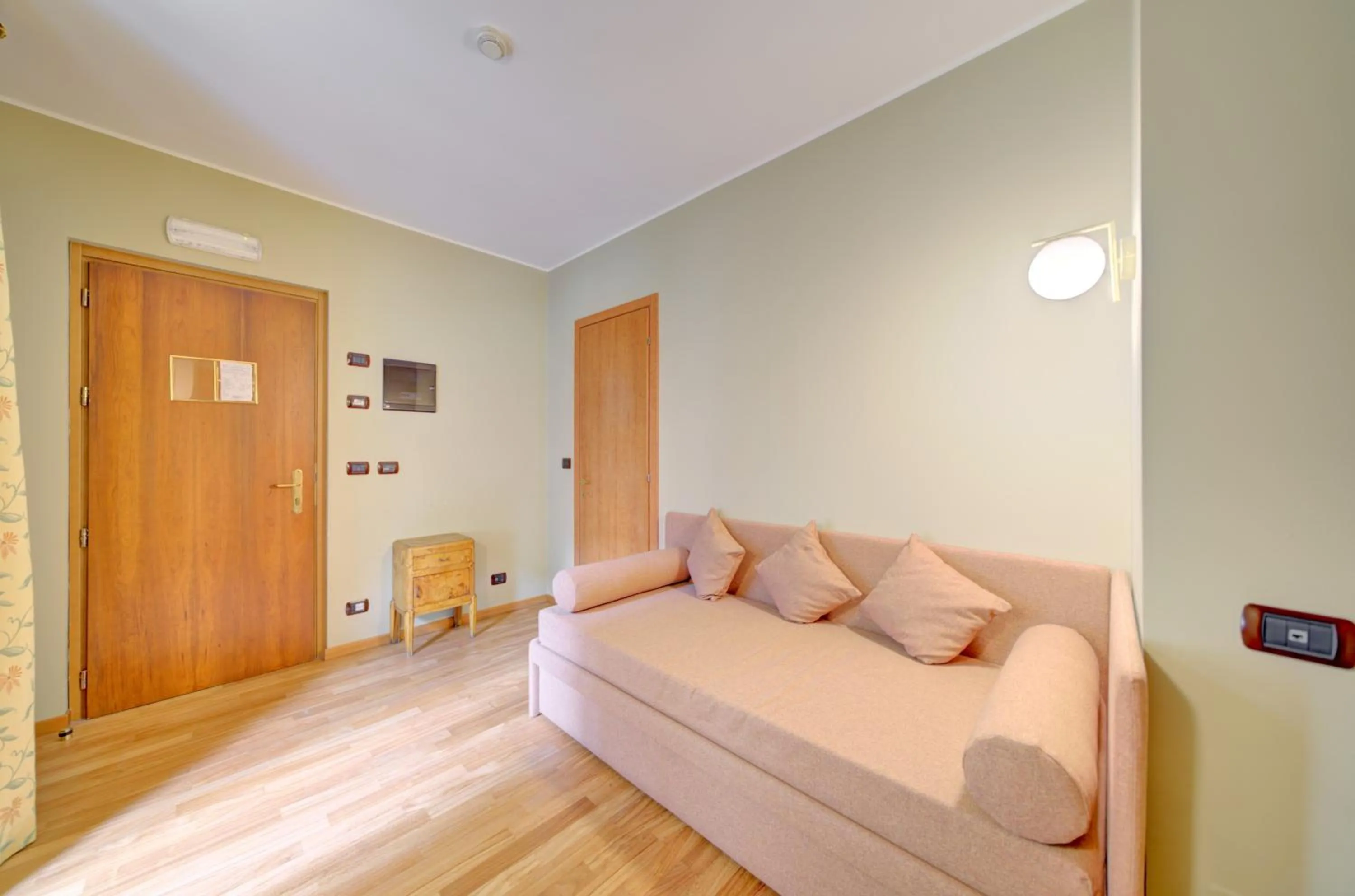 Bed in Liberty Hotel