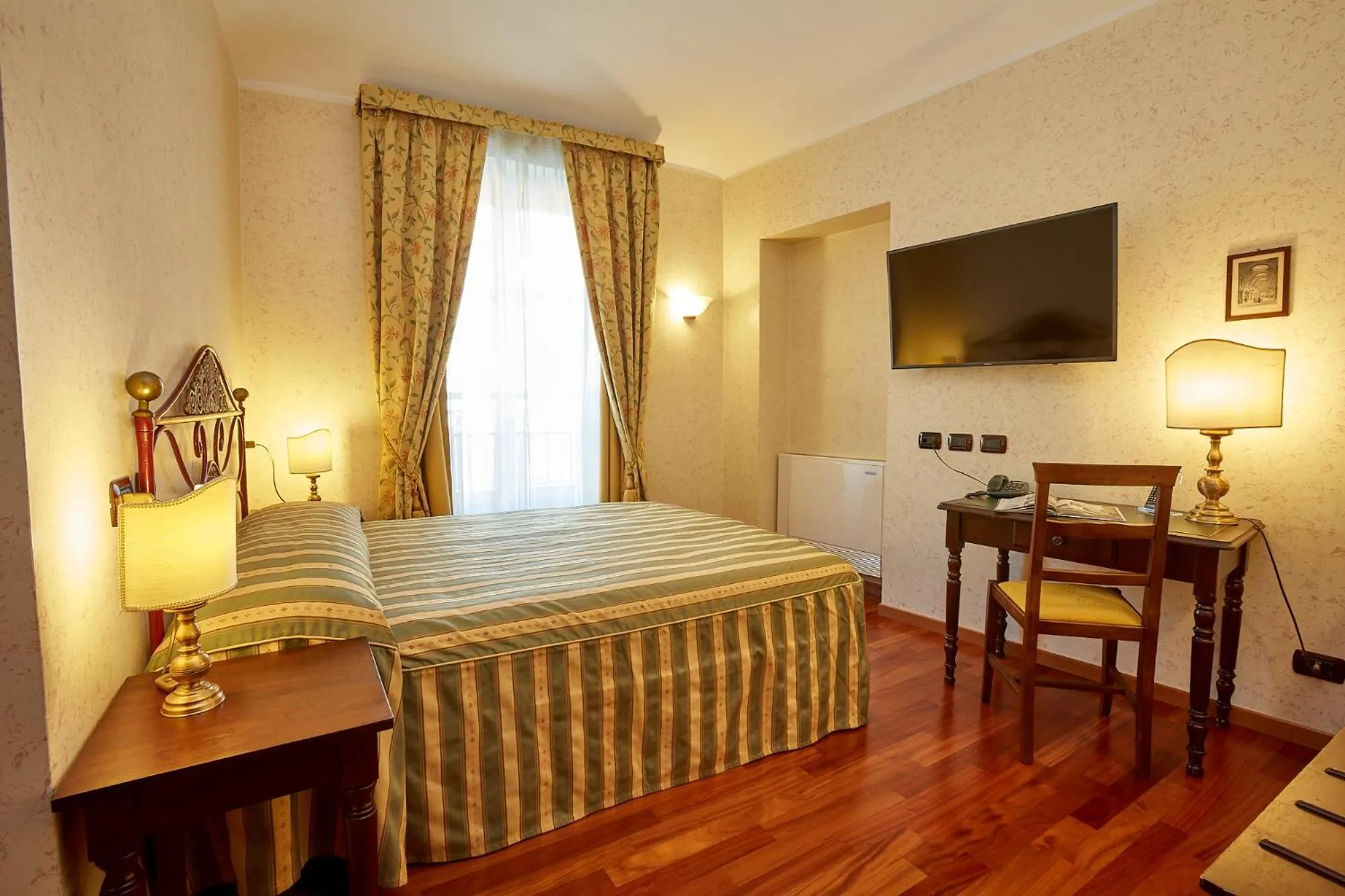 Bed in Liberty Hotel