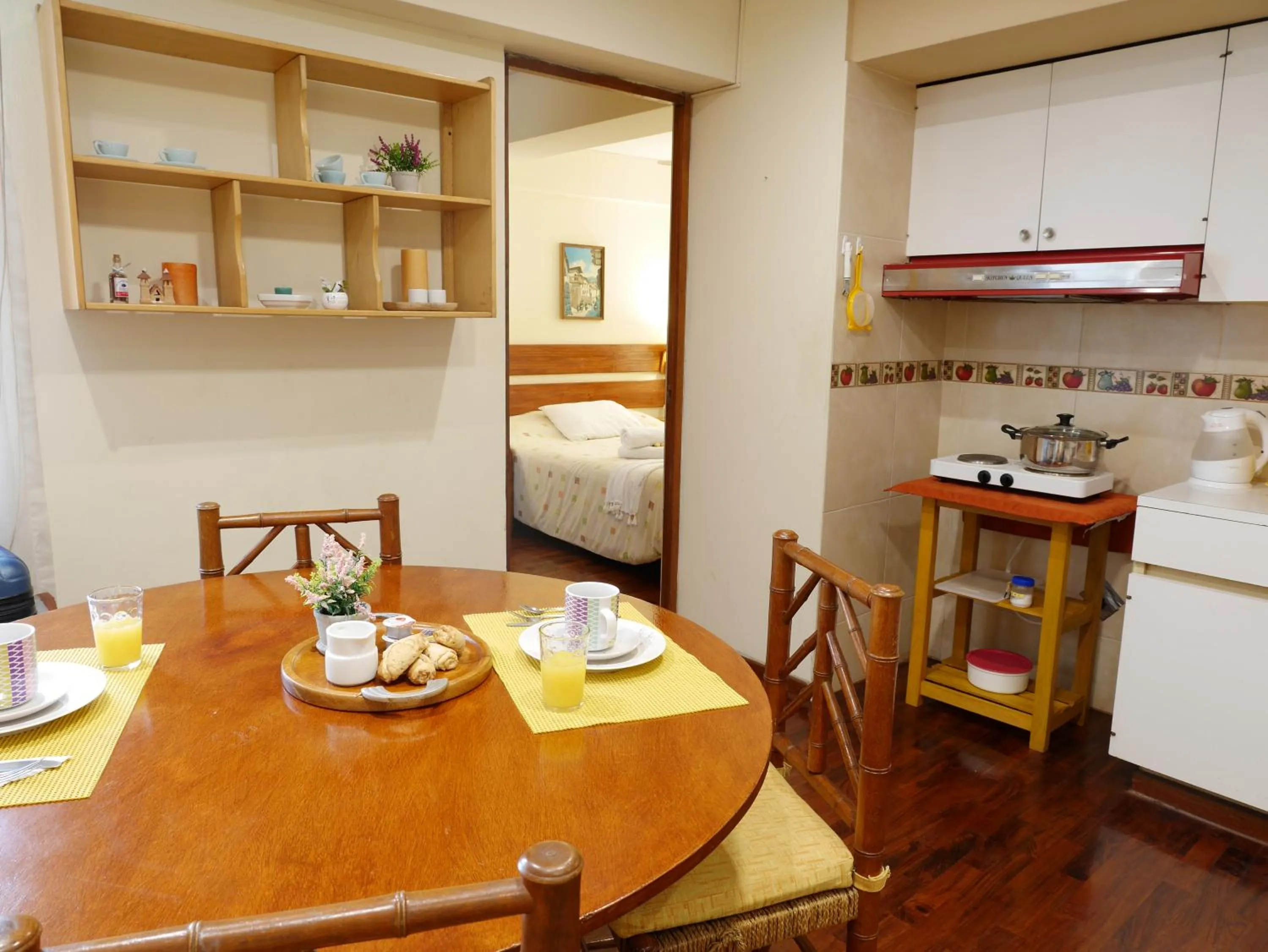 Bed in Suite Service Apart Hotel