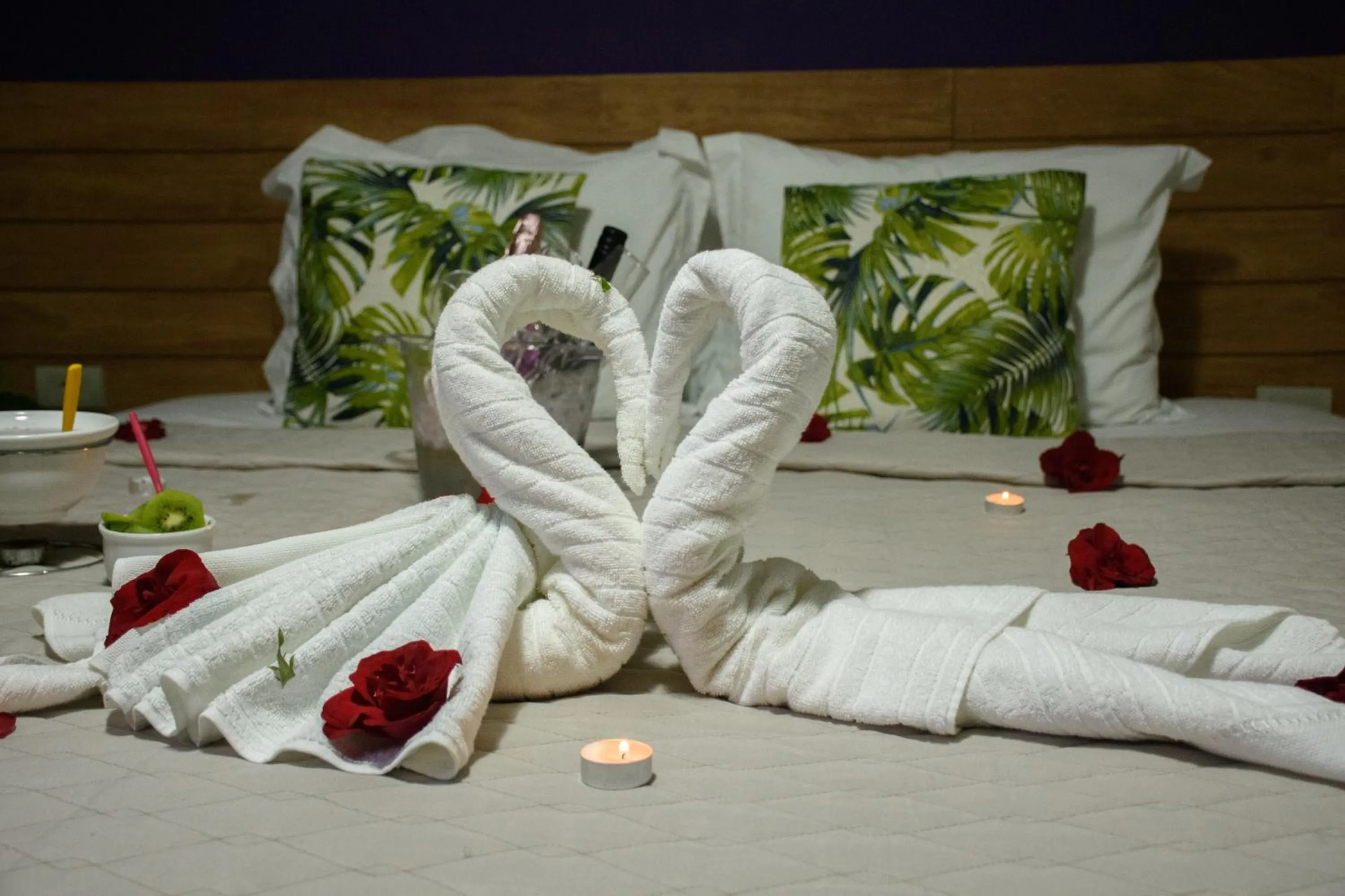 Bed in Pousada Velosmar