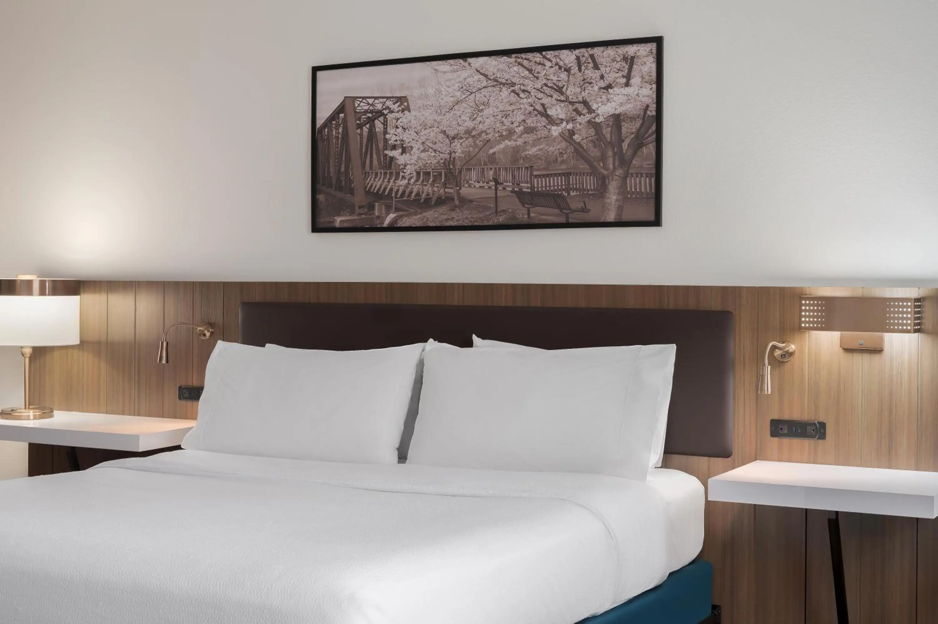 Bed in Hilton Garden Inn Morgantown