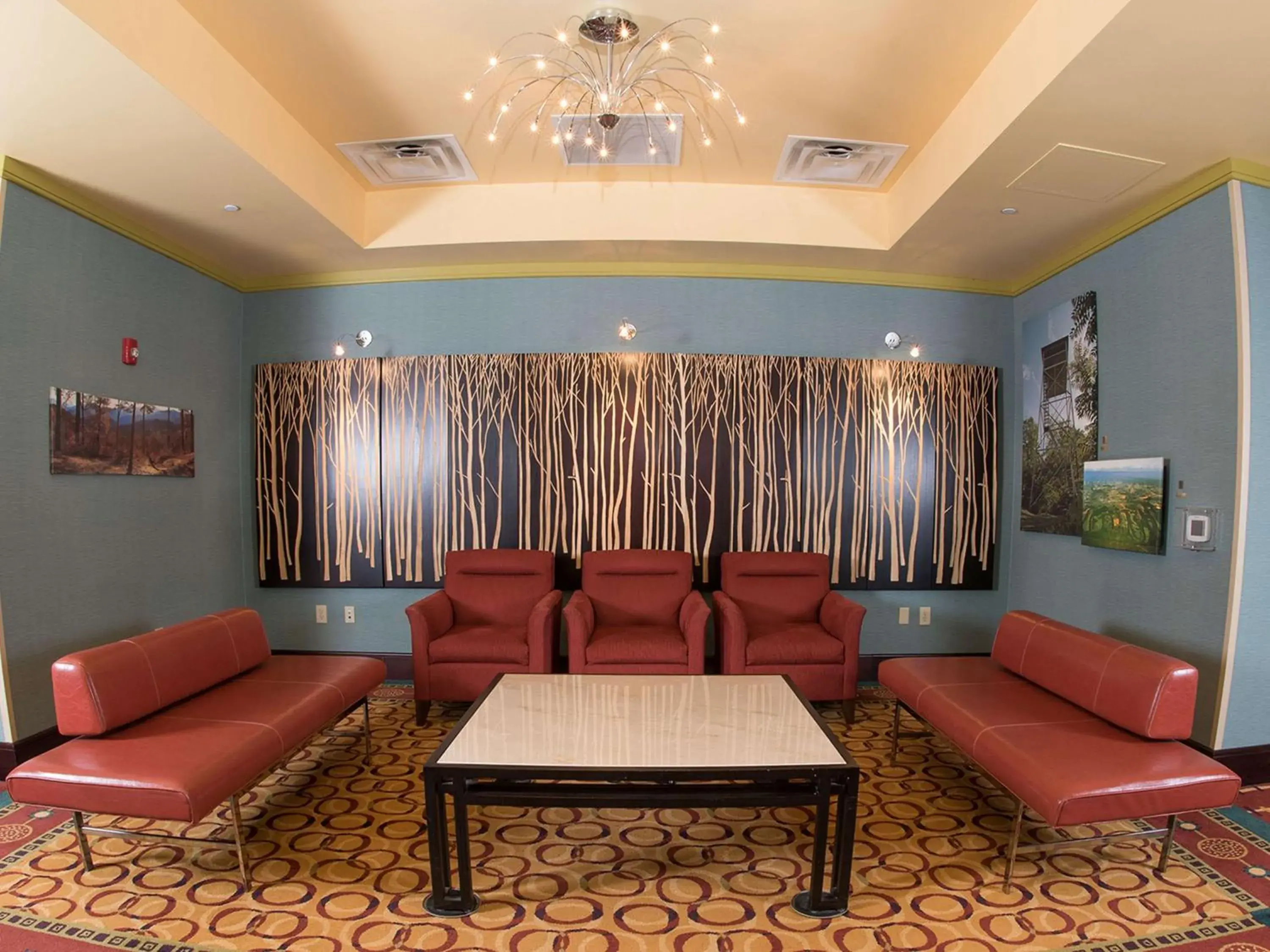 Lobby or reception in Hampton Inn and Suites Woodstock, Virginia Lobby or reception in Hampton Inn and Suites Woodstock, Virginia