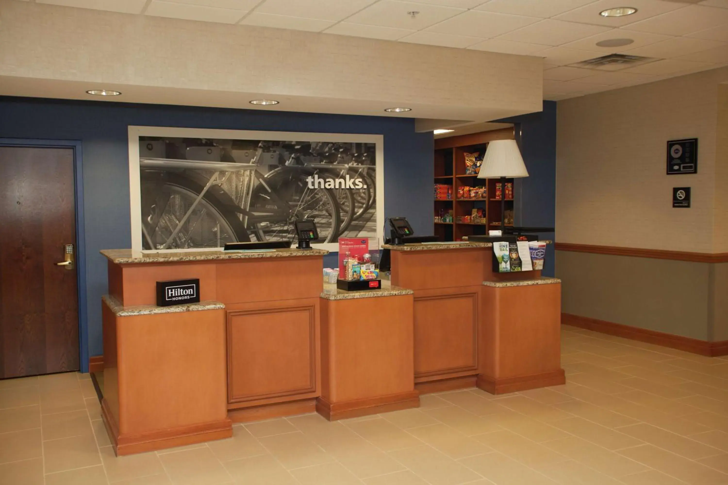 Lobby or reception in Hampton Inn Elmira/Horseheads Lobby or reception in Hampton Inn Elmira/Horseheads
