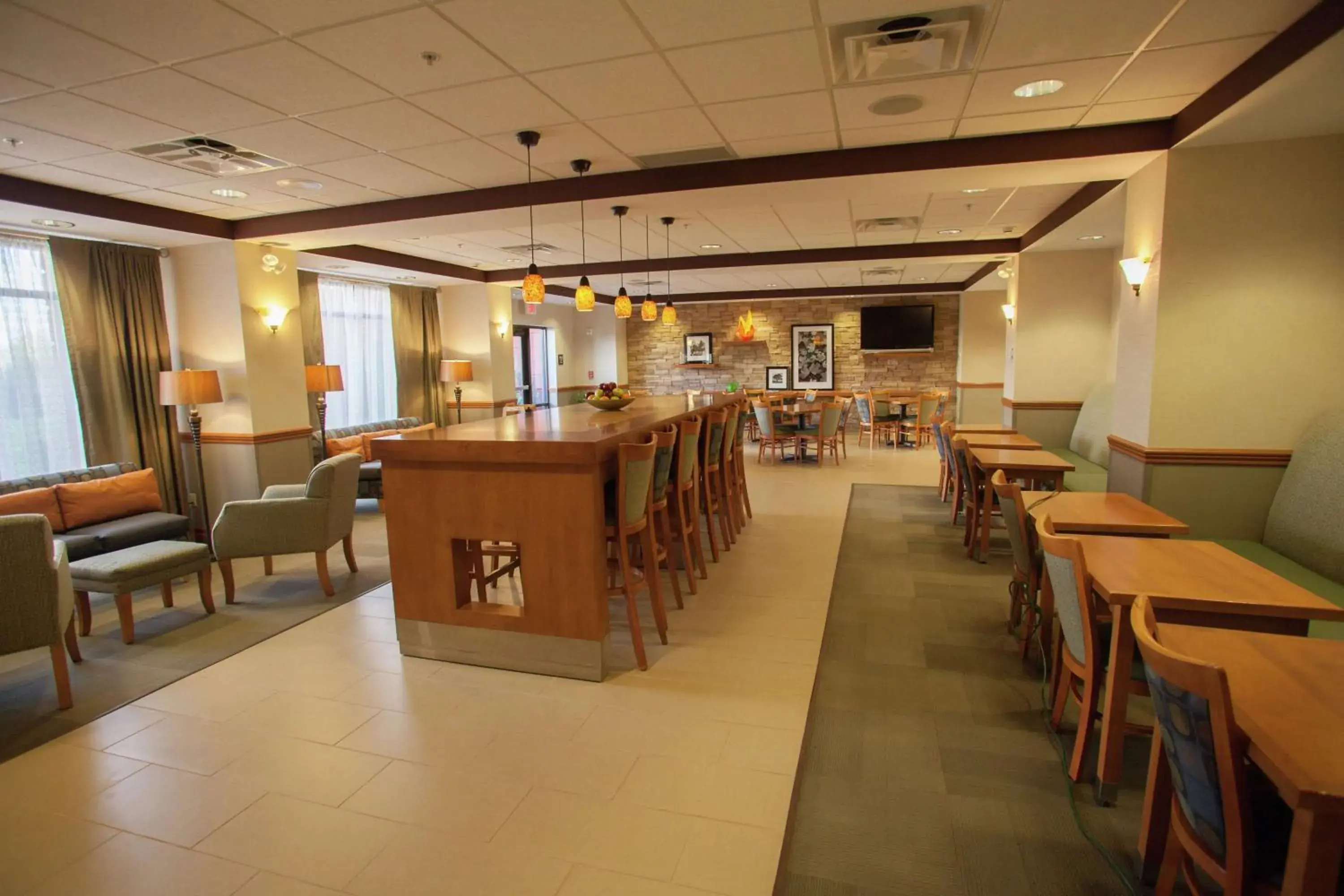Lobby or reception in Hampton Inn Elmira/Horseheads Lobby or reception in Hampton Inn Elmira/Horseheads