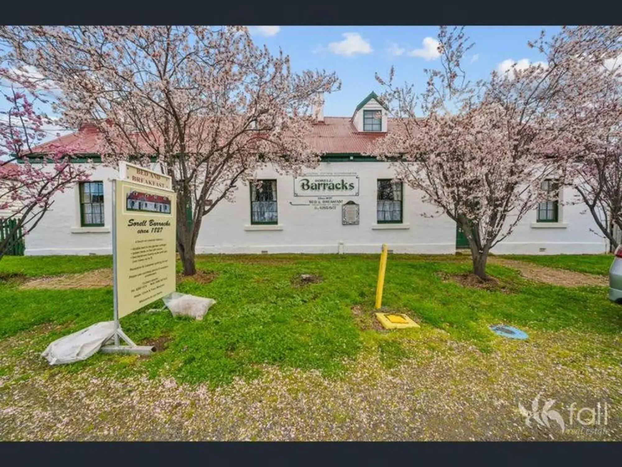 Property building in Sorell Barracks Property building in Sorell Barracks