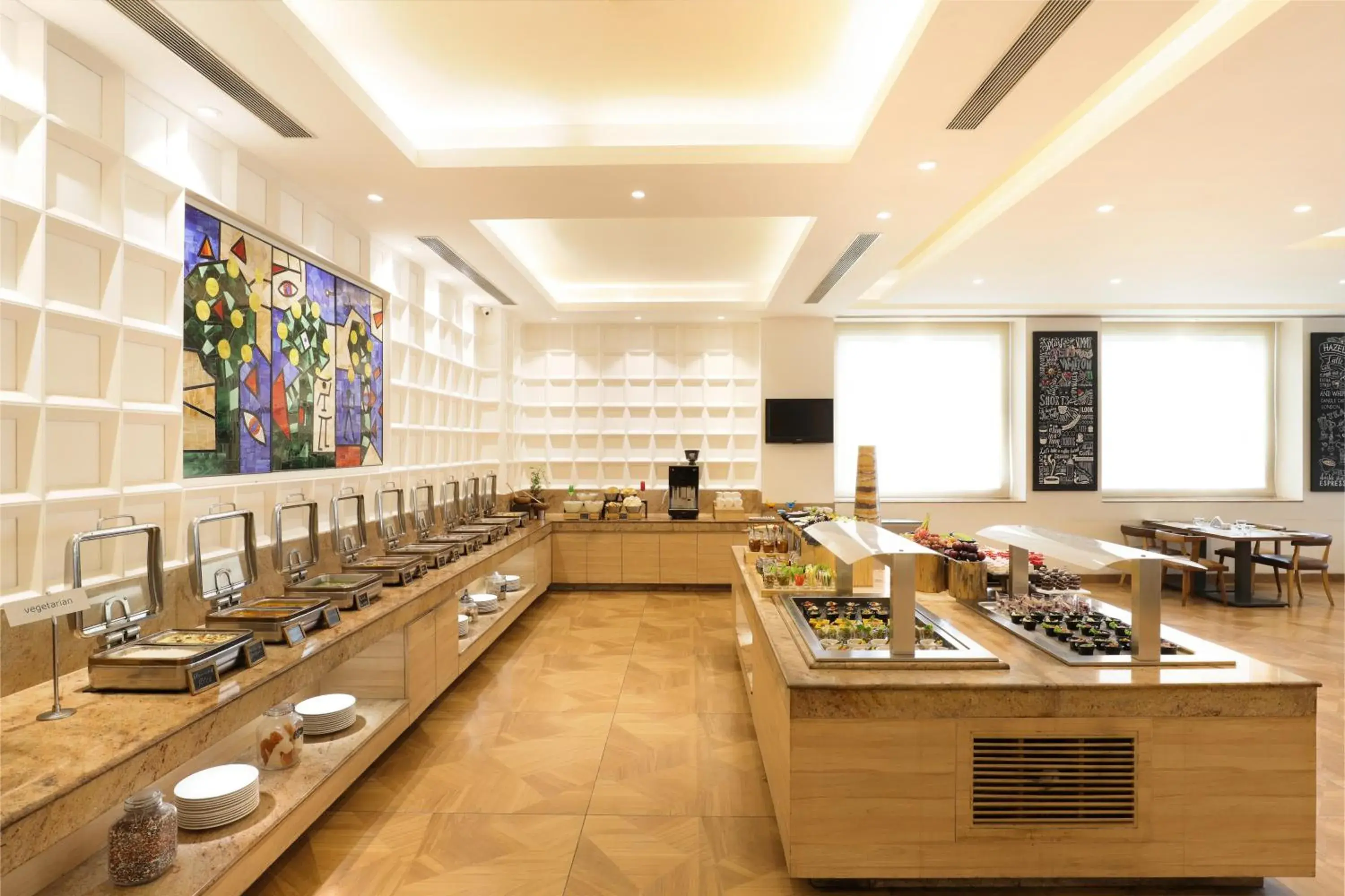 Buffet breakfast in Lemon Tree Hotel Electronics City Buffet breakfast in Lemon Tree Hotel Electronics City