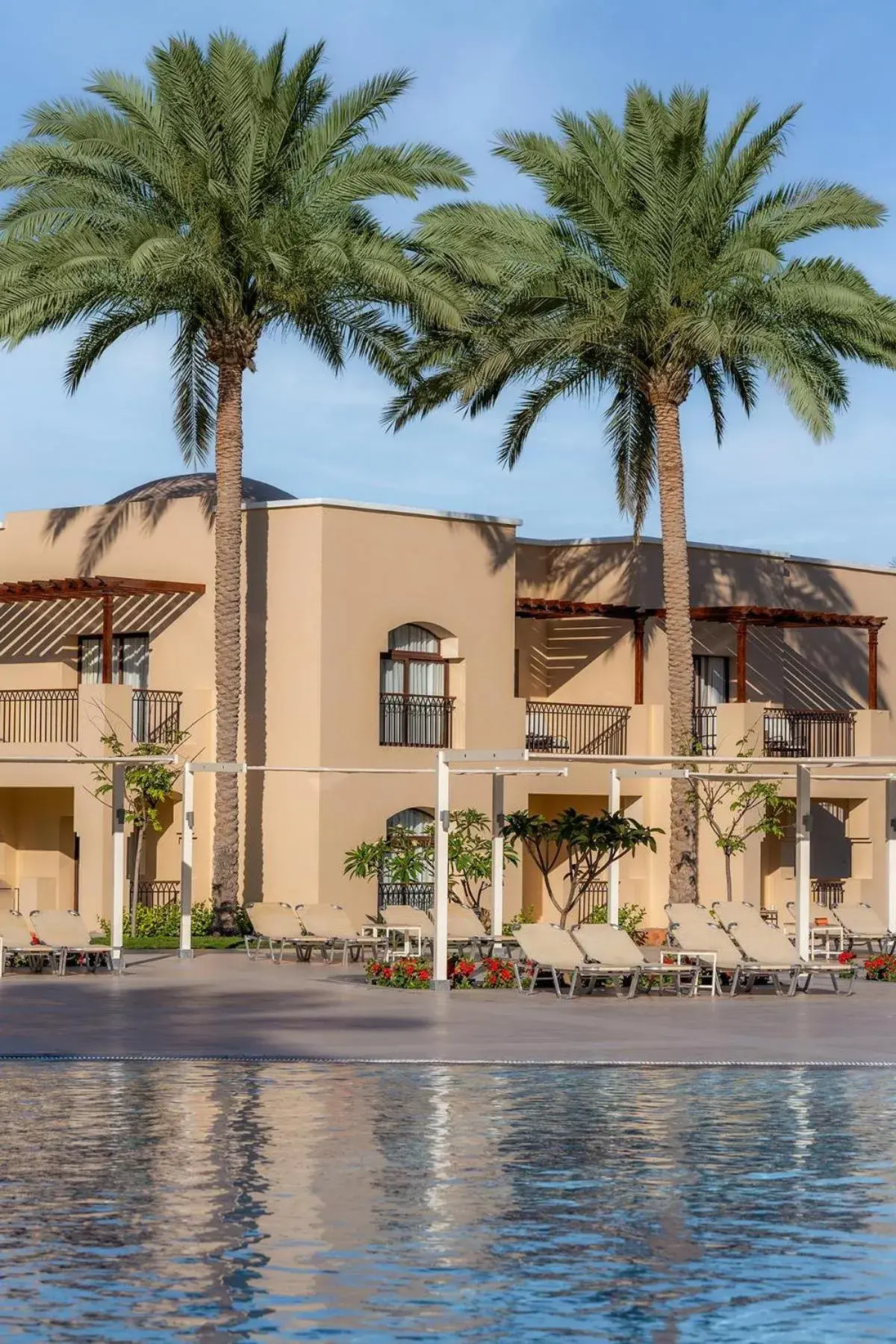 Property building in JAZ Lamaya Resort Property building in JAZ Lamaya Resort