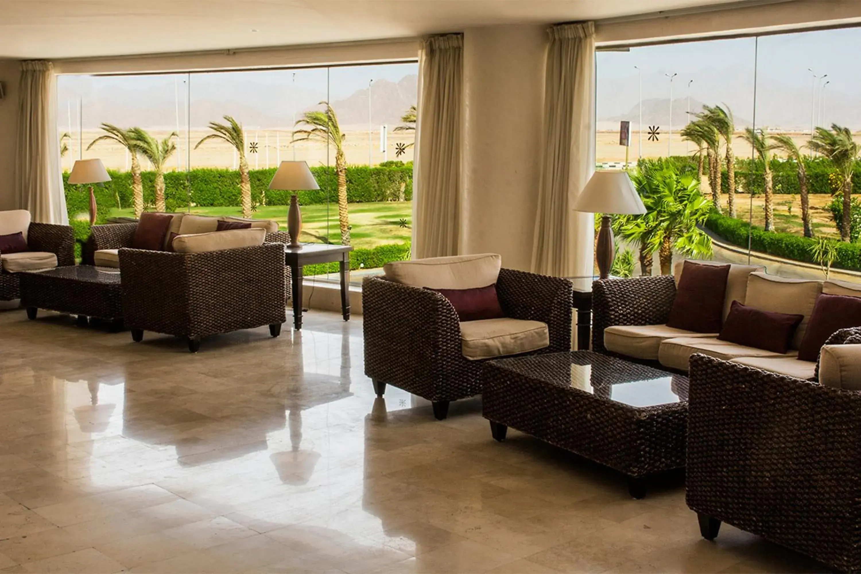 Lobby or reception in JAZ Neo Sharks Bay Lobby or reception in JAZ Neo Sharks Bay