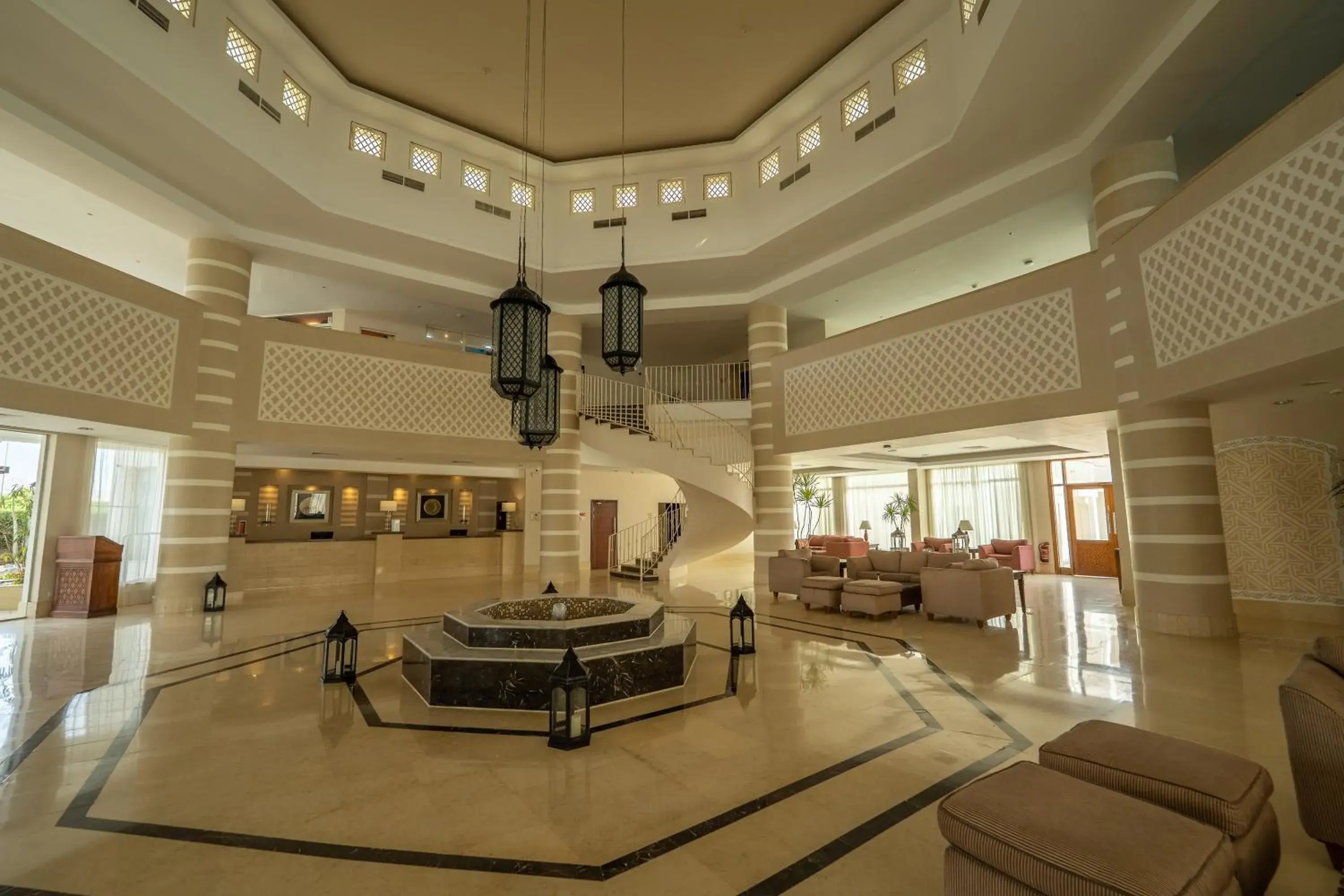 Lobby or reception in JAZ Neo Sharks Bay Lobby or reception in JAZ Neo Sharks Bay