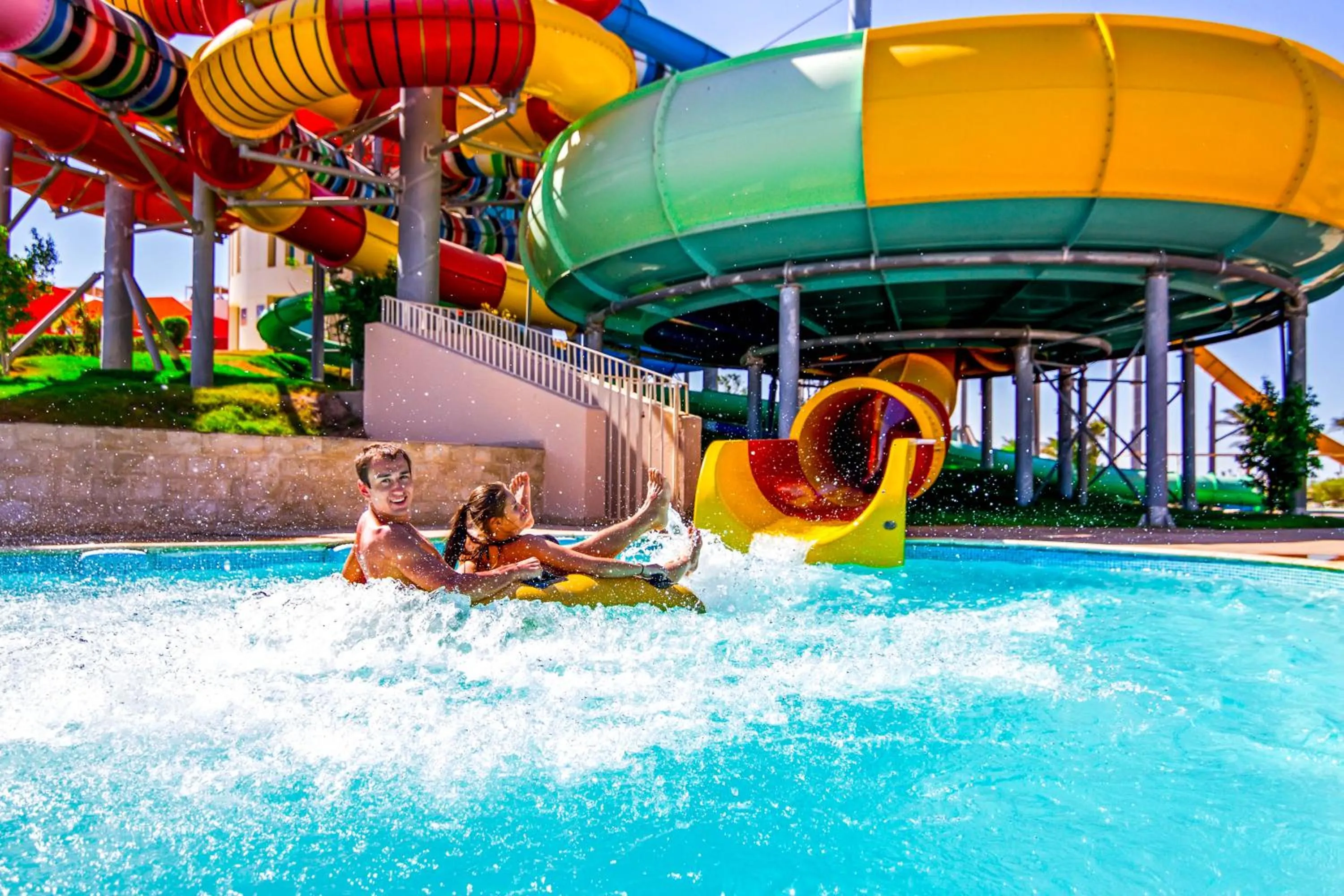 Aqua park in JAZ Makadina