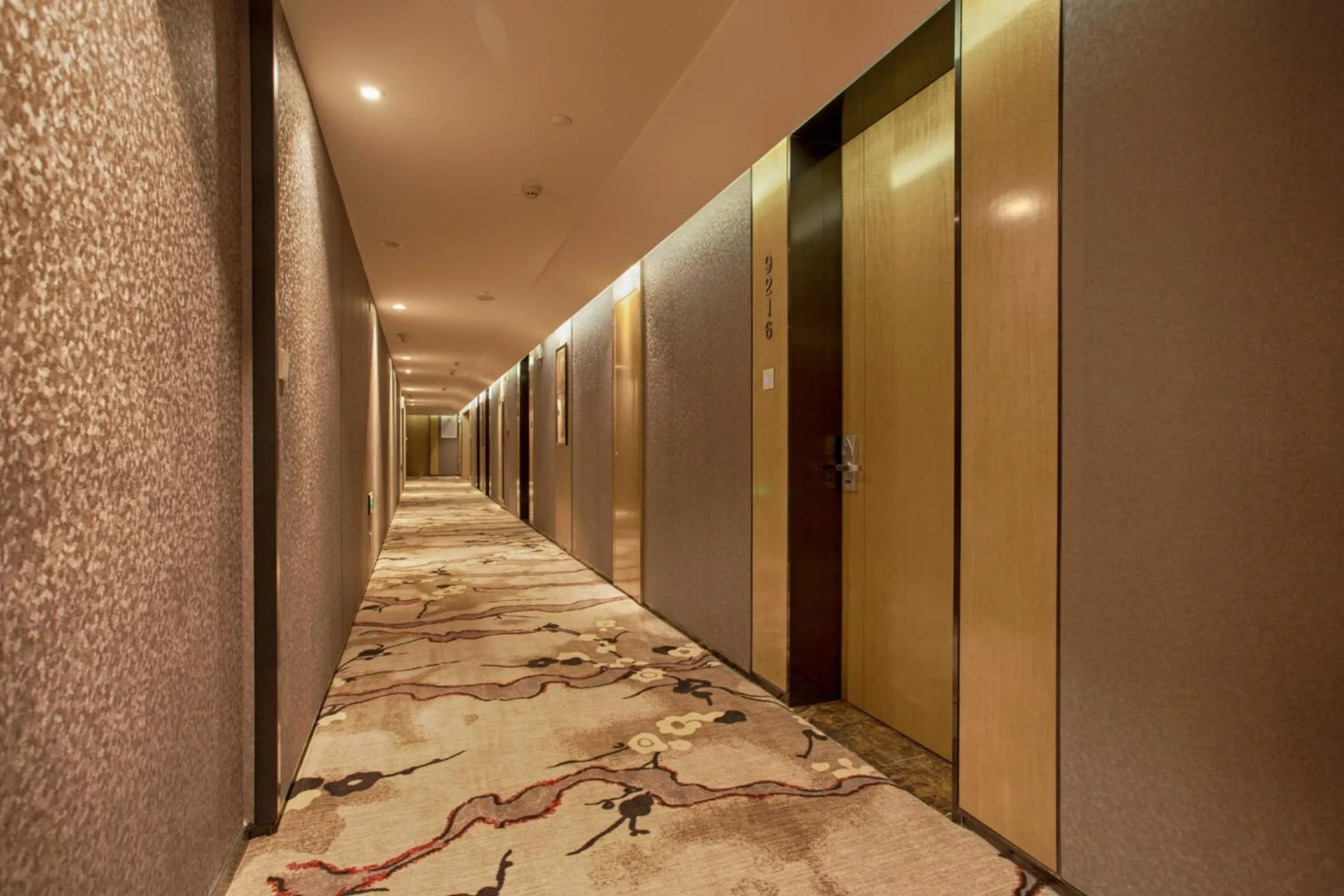 Decorative detail in Xi'an Peace Arch Hotel