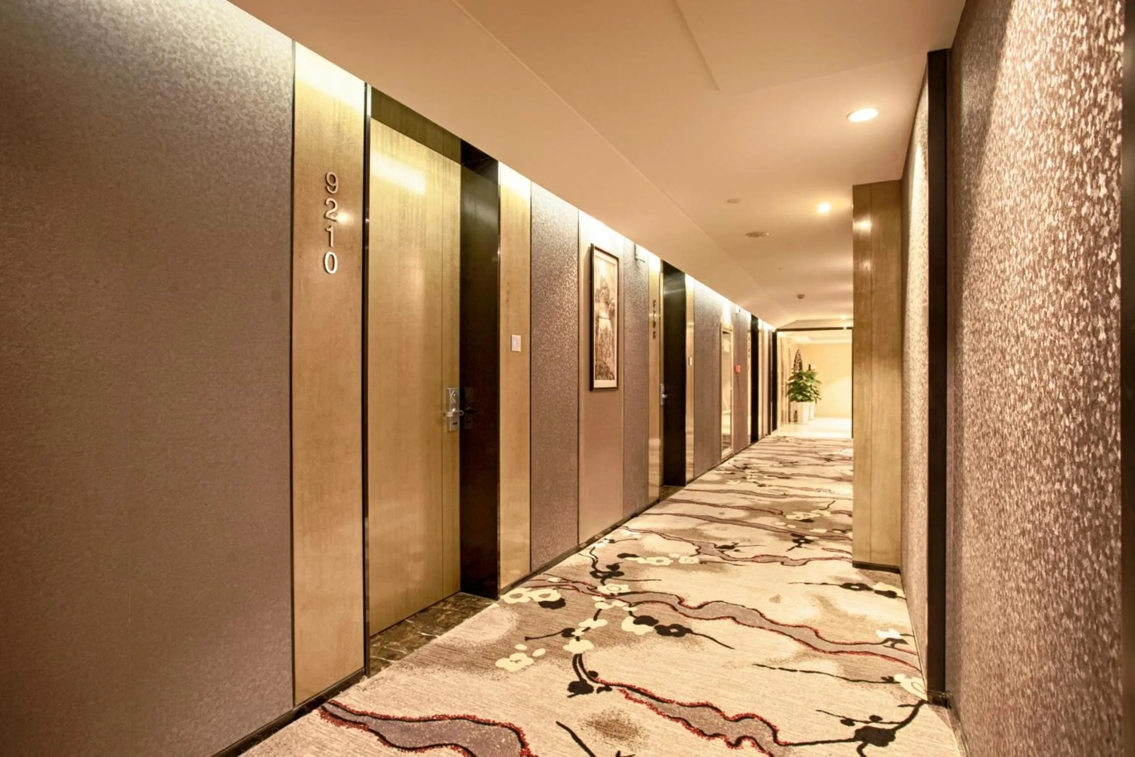 Decorative detail in Xi'an Peace Arch Hotel