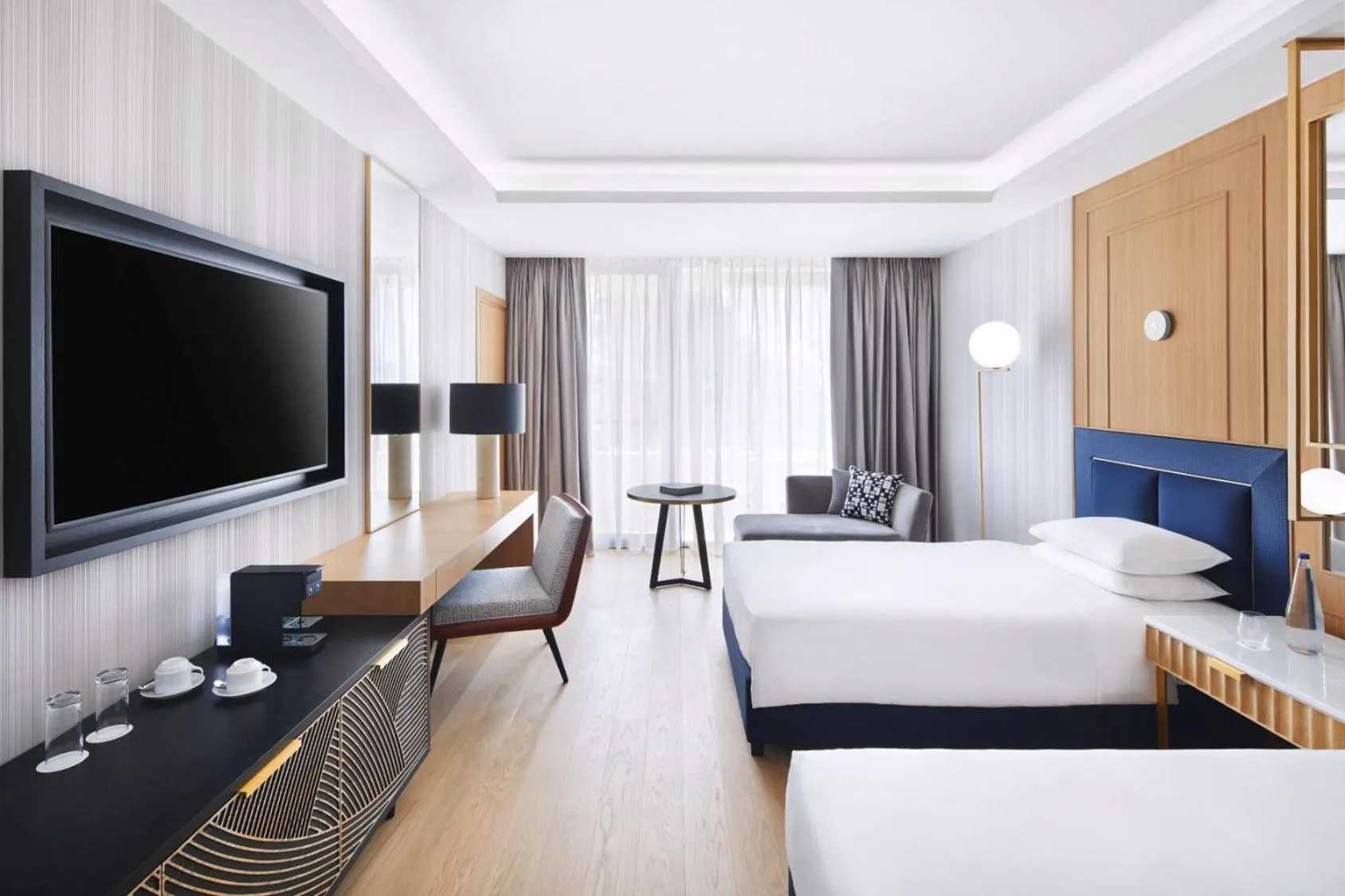 Bedroom, Bed in Grand Hyatt Athens