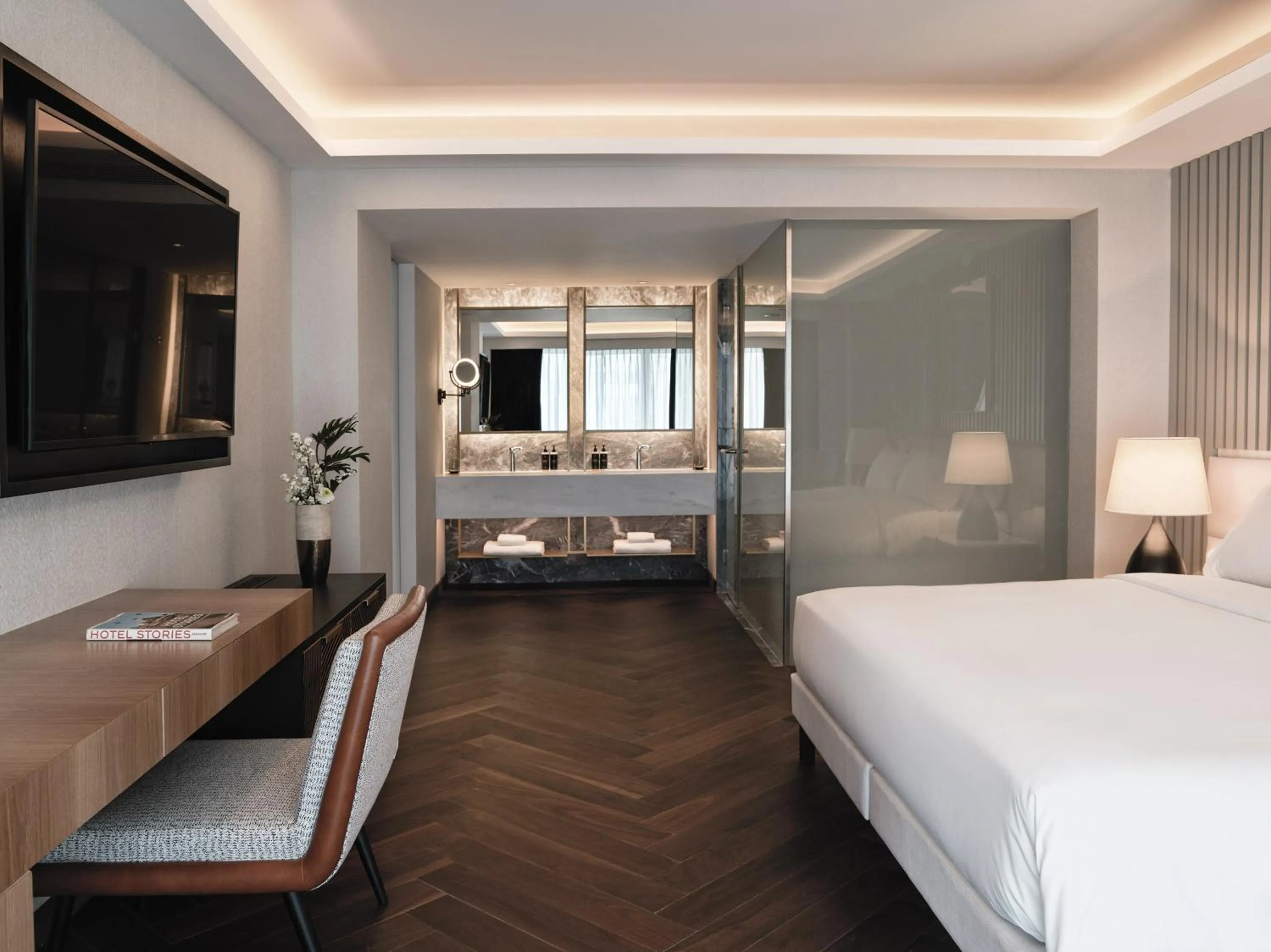 TV and multimedia, Bed in Grand Hyatt Athens