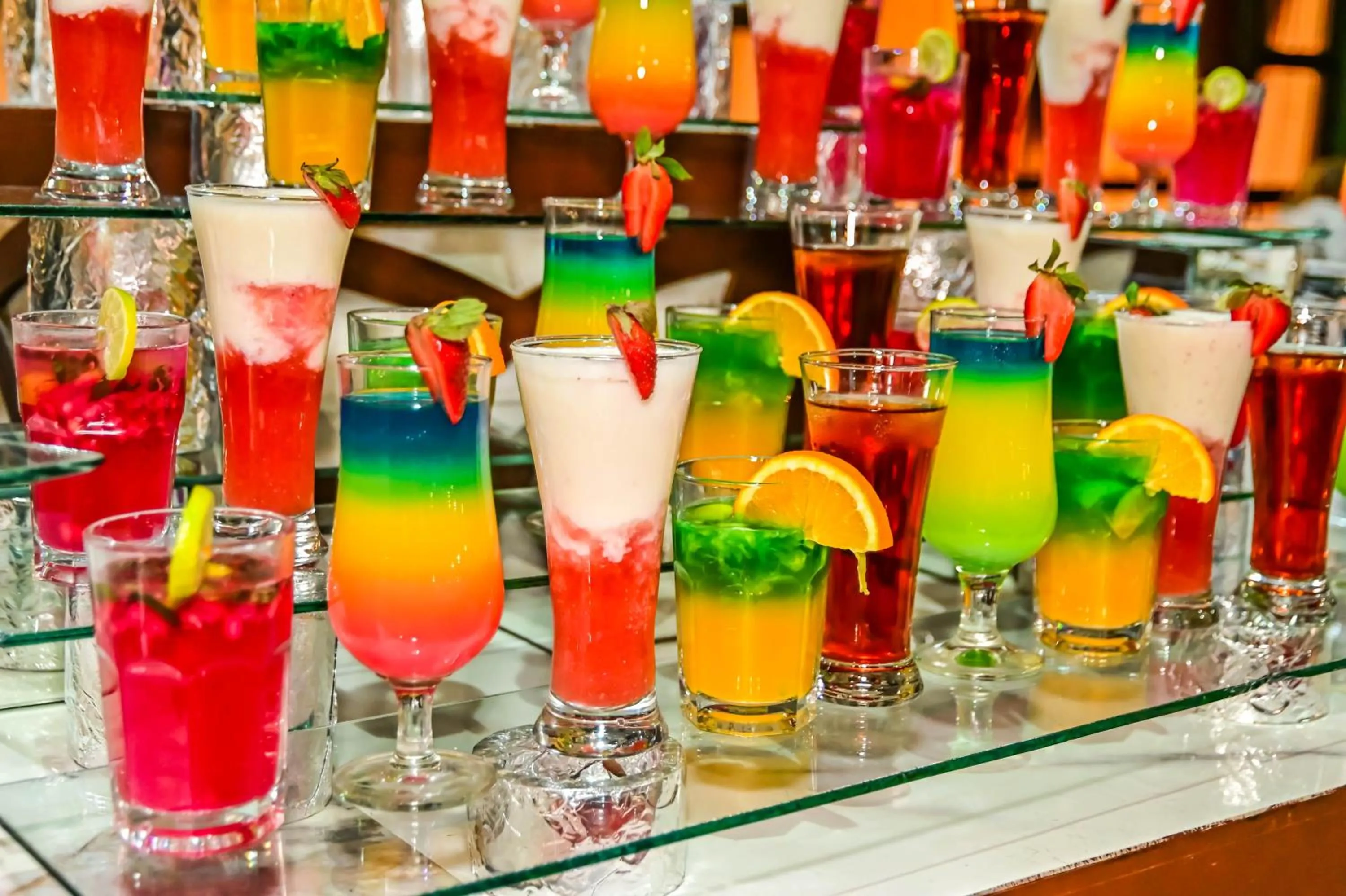 Drinks in Eagles Paradise Abu Soma Resort