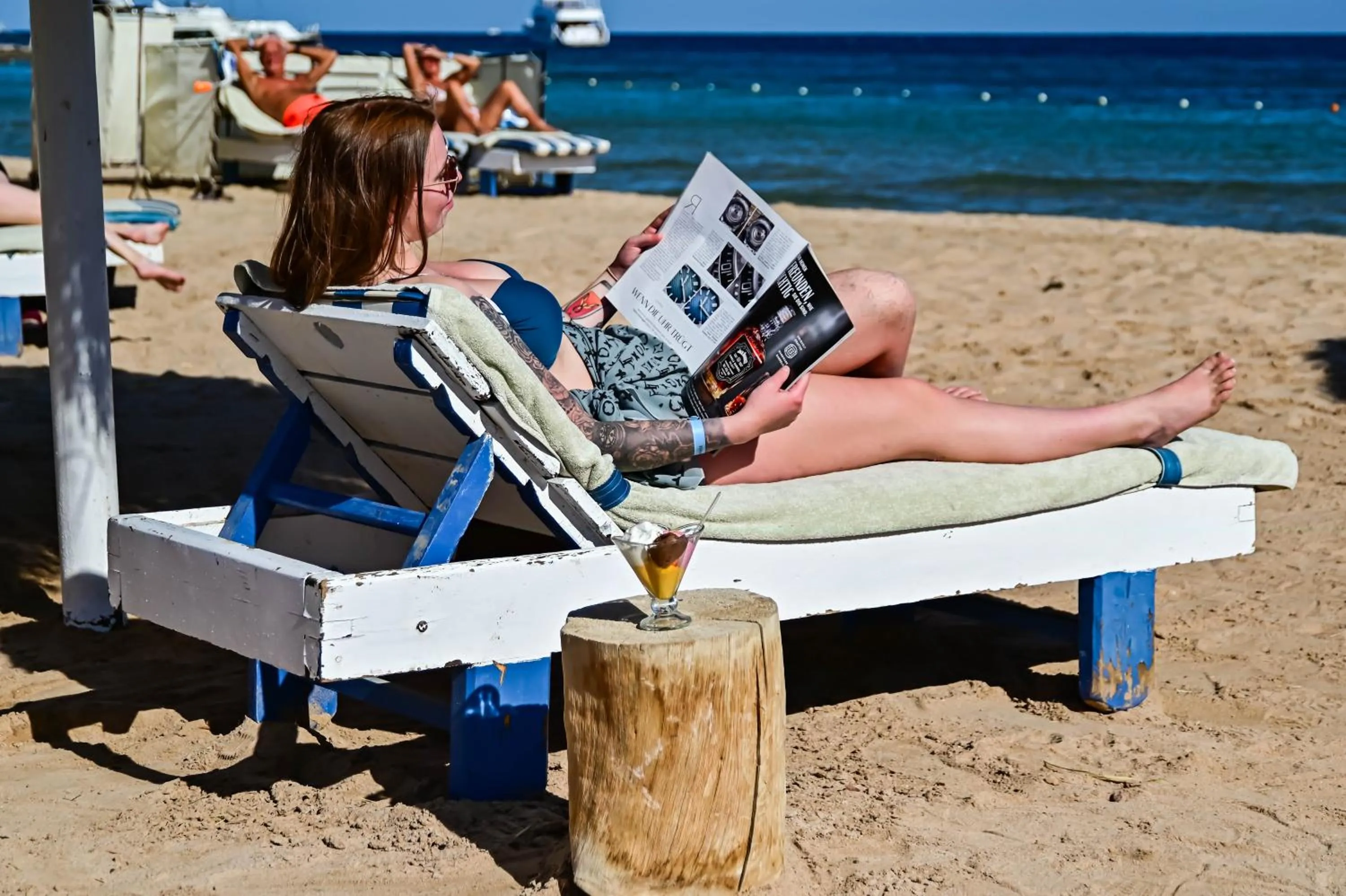 Beach in Eagles Paradise Abu Soma Resort