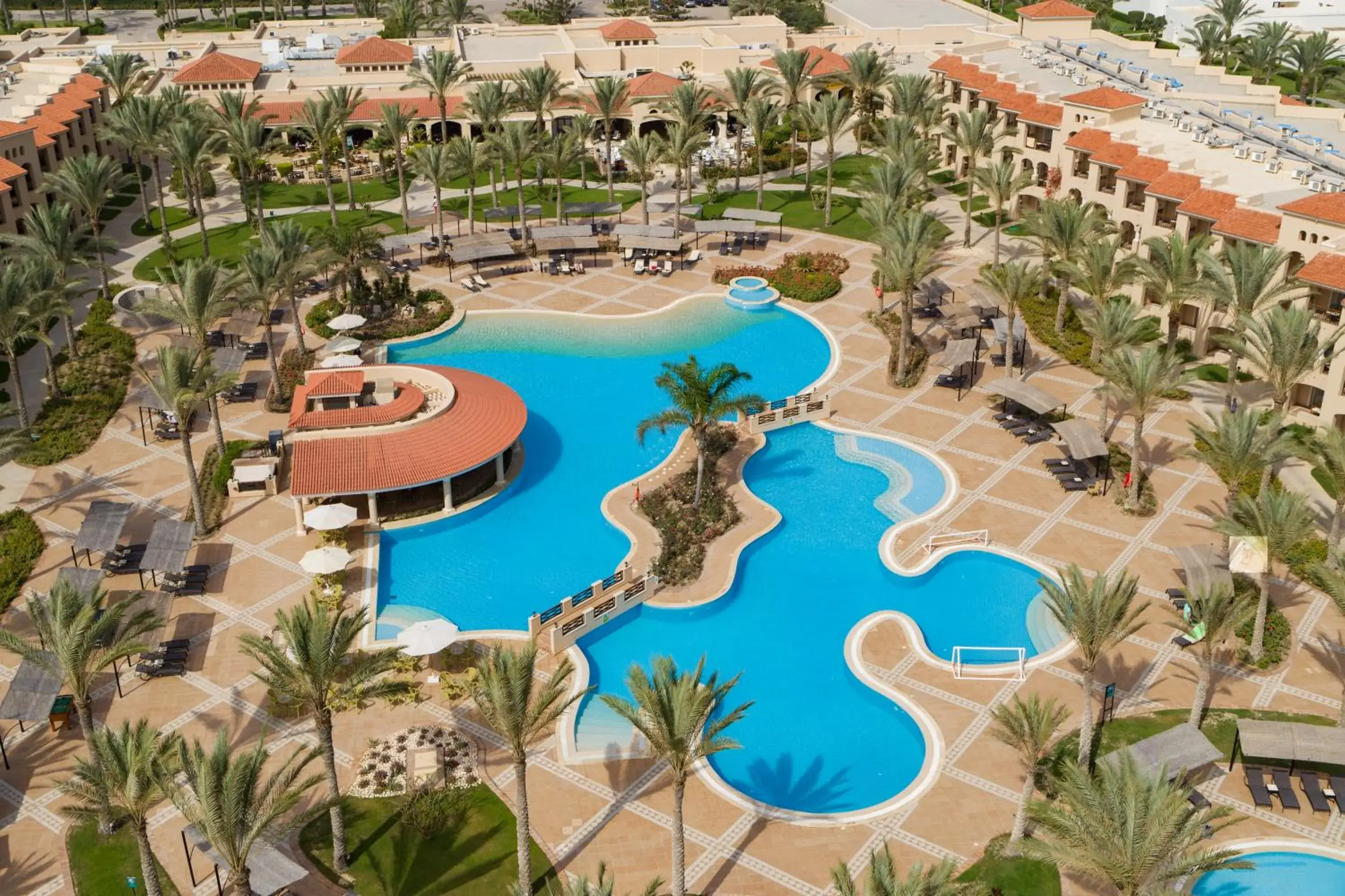 Property building in JAZ Almaza Beach Resort, Almaza Bay Property building in JAZ Almaza Beach Resort, Almaza Bay