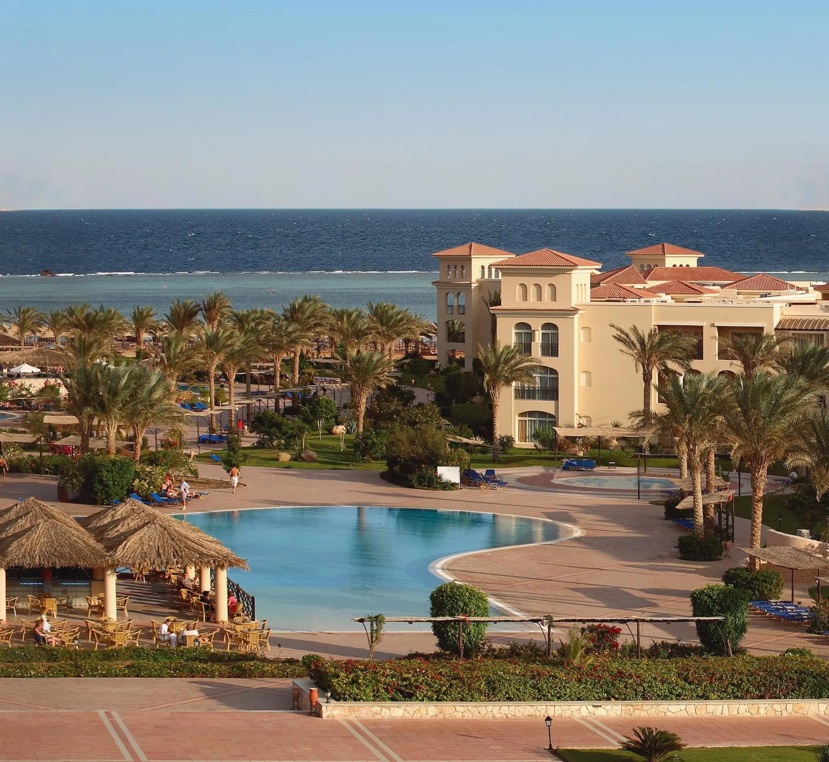 Bird's eye view in JAZ Mirabel Resort Bird's eye view in JAZ Mirabel Resort