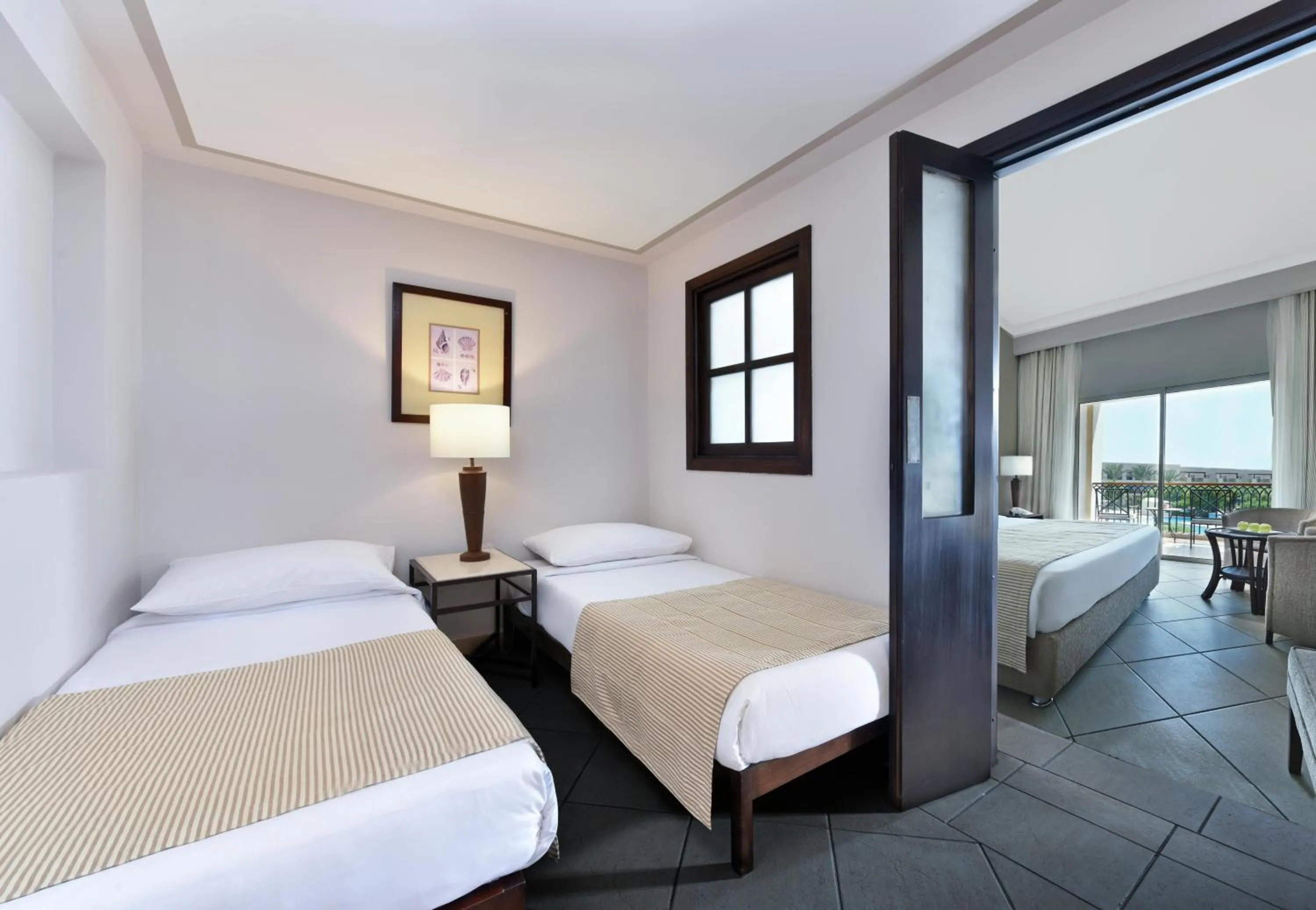 Bed in JAZ Mirabel Resort