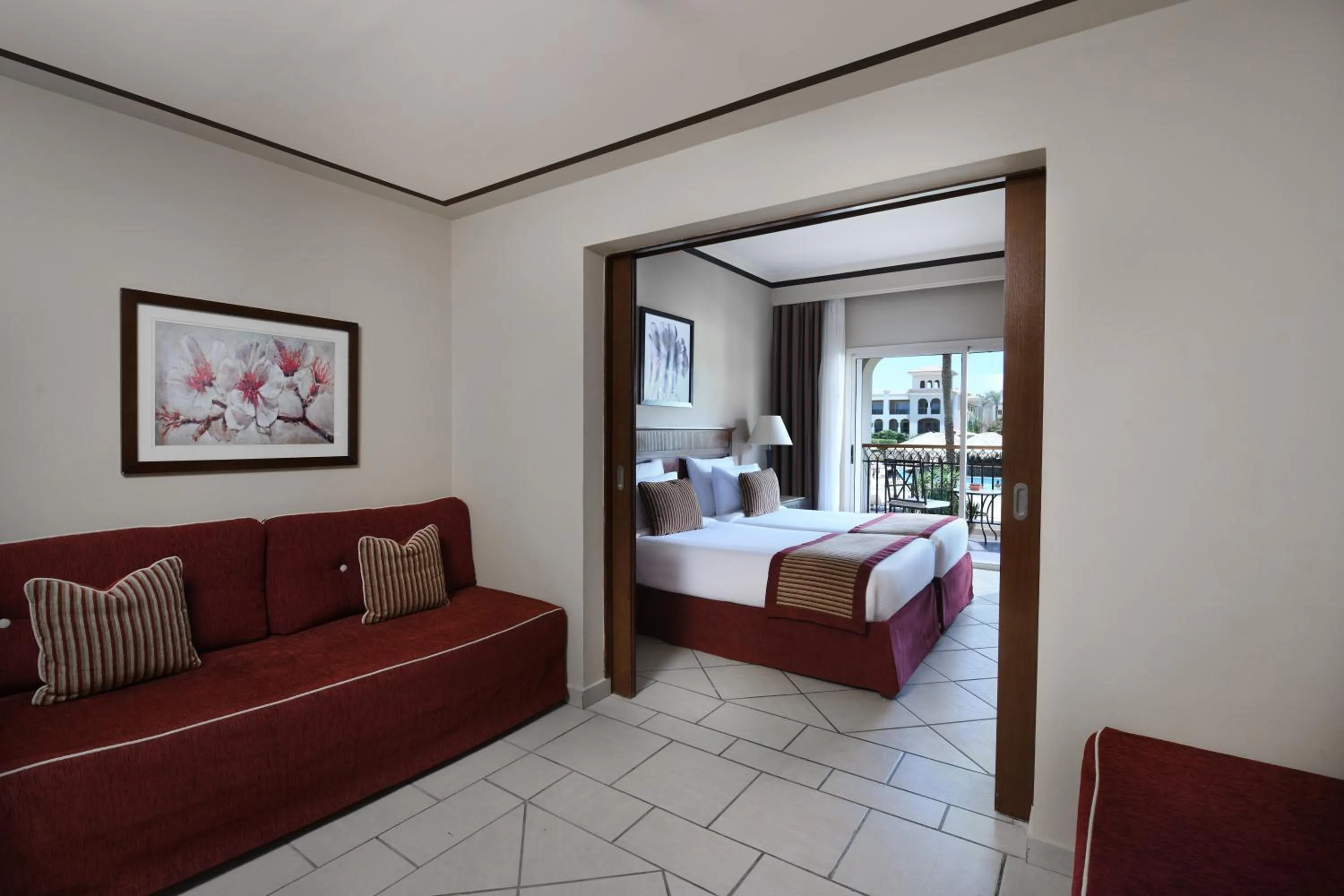 Photo of the whole room, Bed in JAZ Mirabel Resort