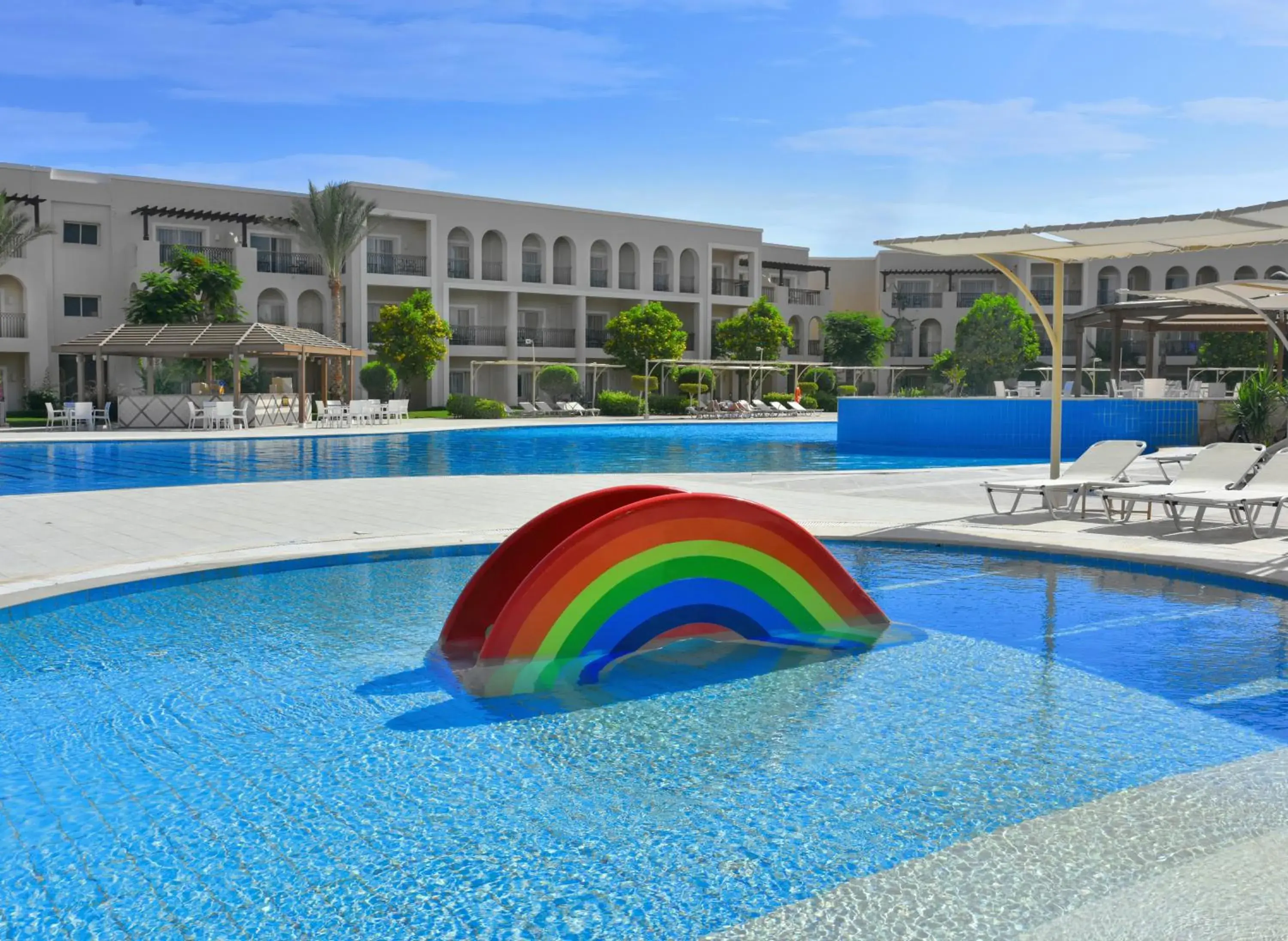 Swimming pool in JAZ Mirabel Resort Swimming pool in JAZ Mirabel Resort