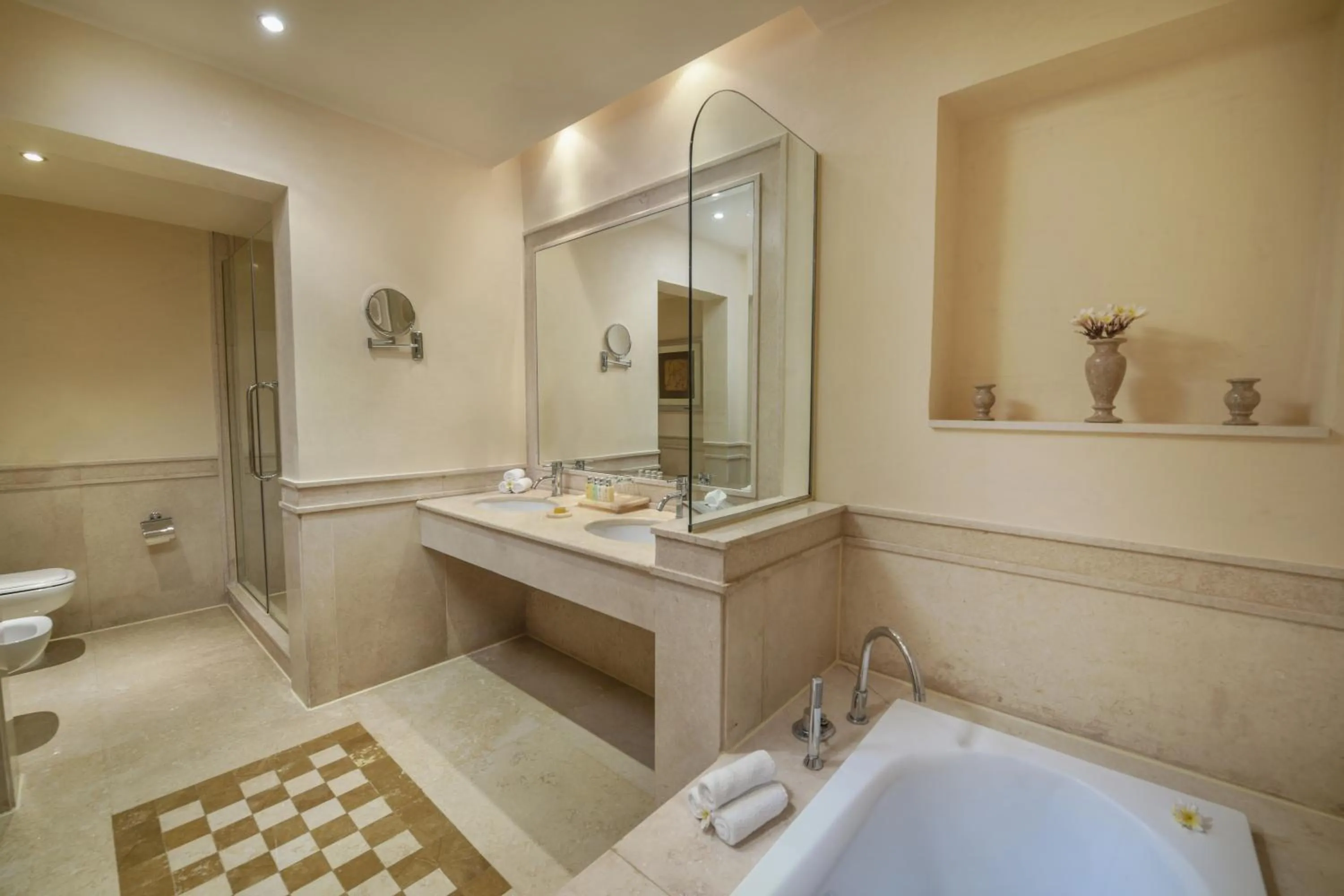 Bathroom in JAZ Mirabel Resort