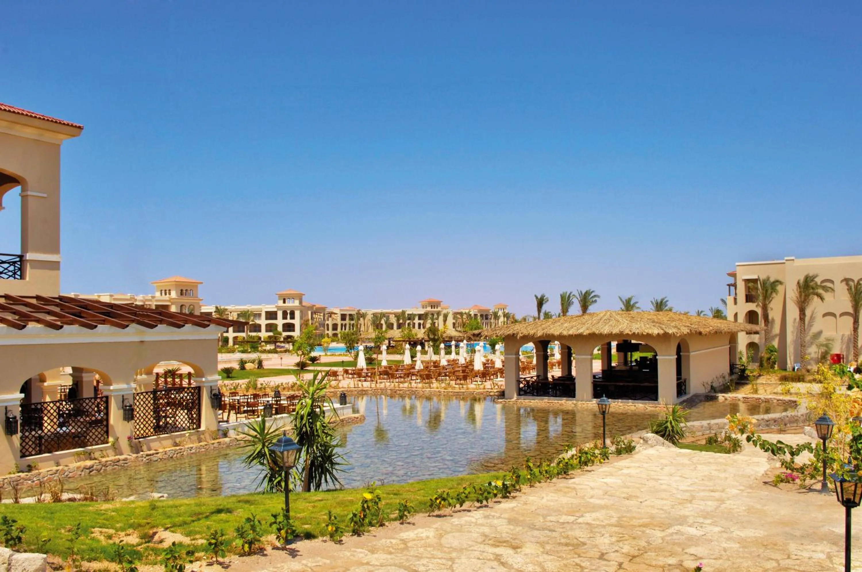 Swimming pool in JAZ Mirabel Resort