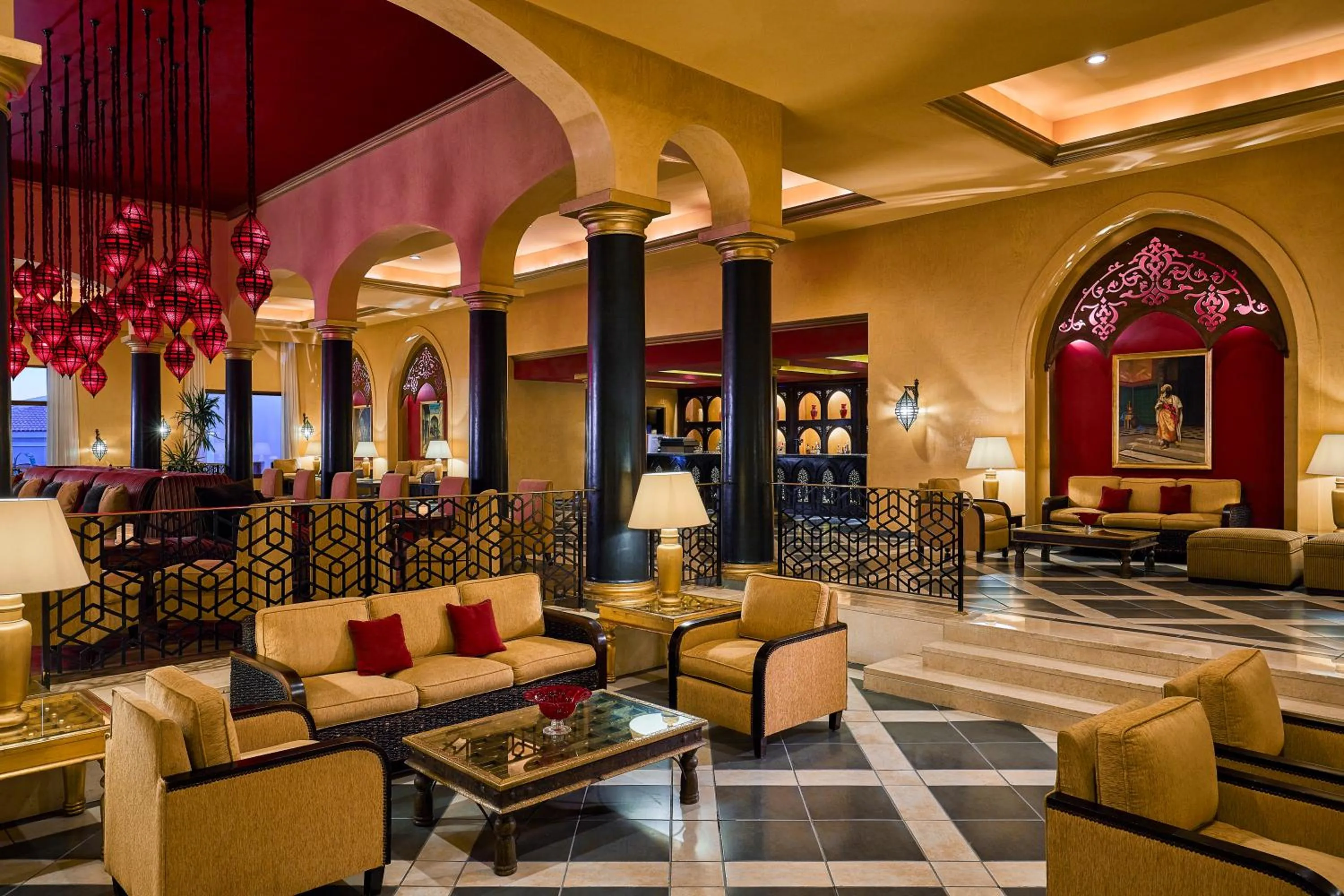 Seating area in JAZ Mirabel Resort