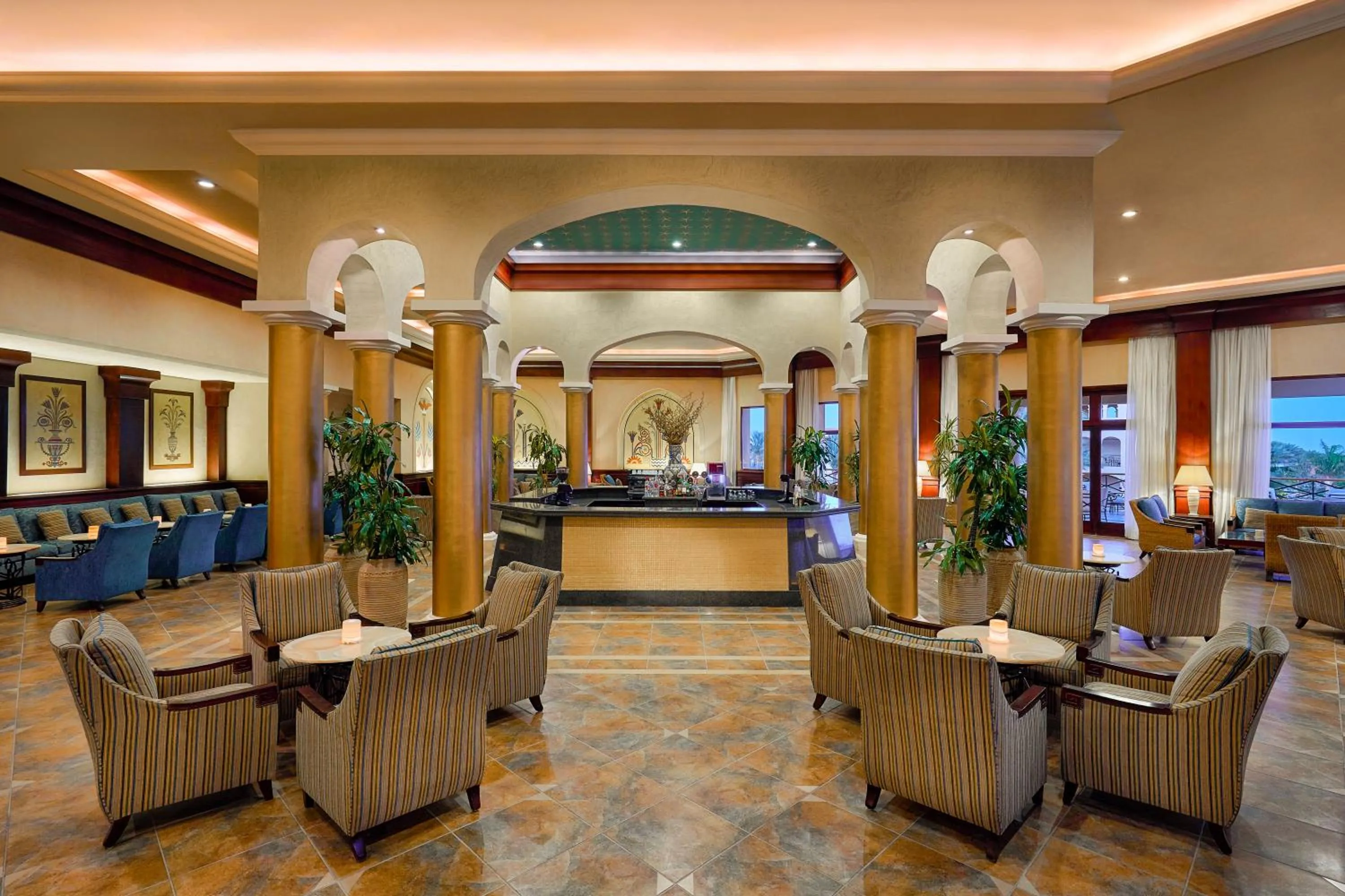 Lobby or reception in JAZ Mirabel Resort