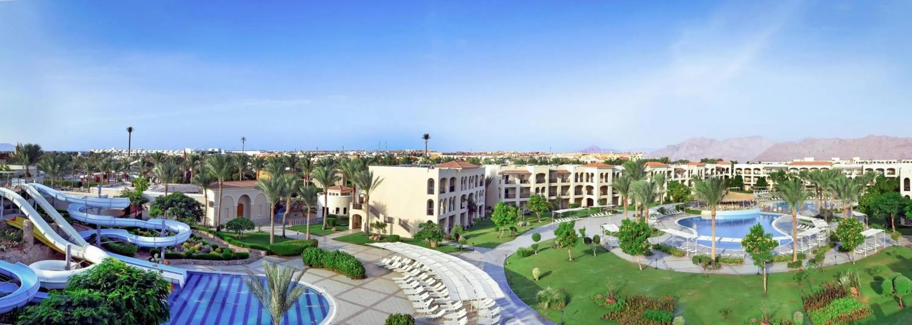 Bird's eye view in JAZ Mirabel Resort Bird's eye view in JAZ Mirabel Resort