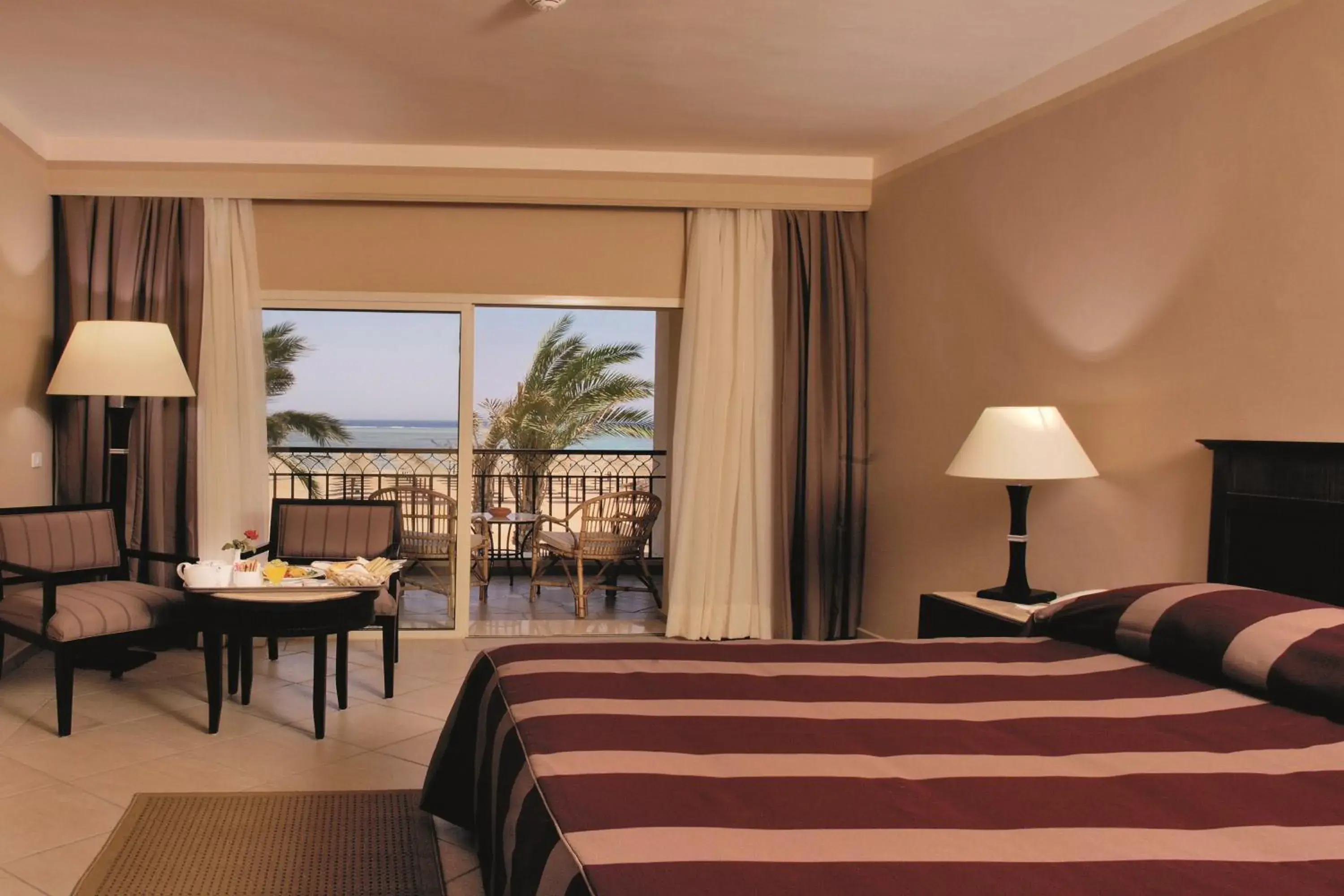 Sea view, Bed in JAZ Mirabel Resort Sea view, Bed in JAZ Mirabel Resort