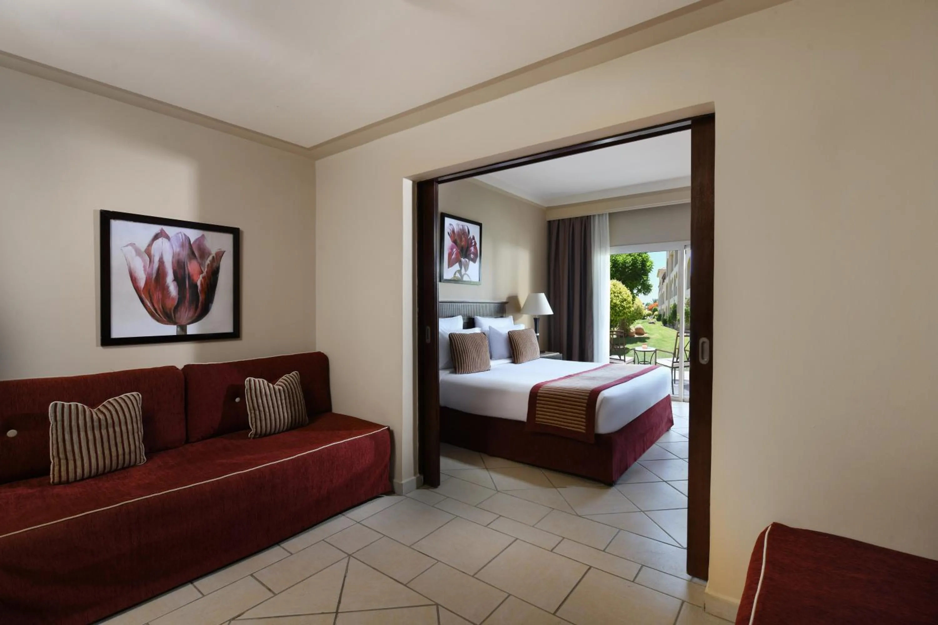 Photo of the whole room, Bed in JAZ Mirabel Resort