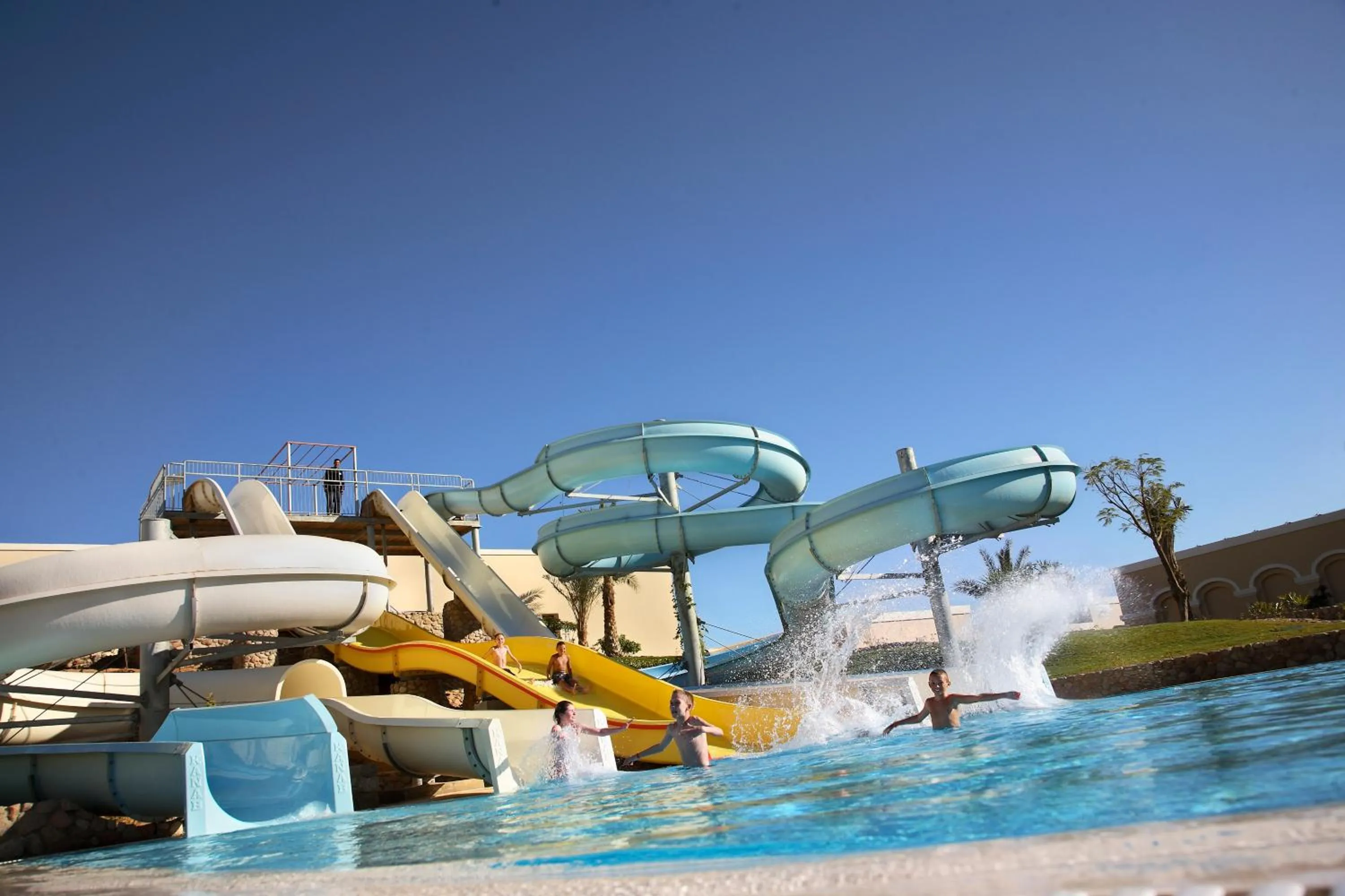 Aqua park in JAZ Mirabel Resort