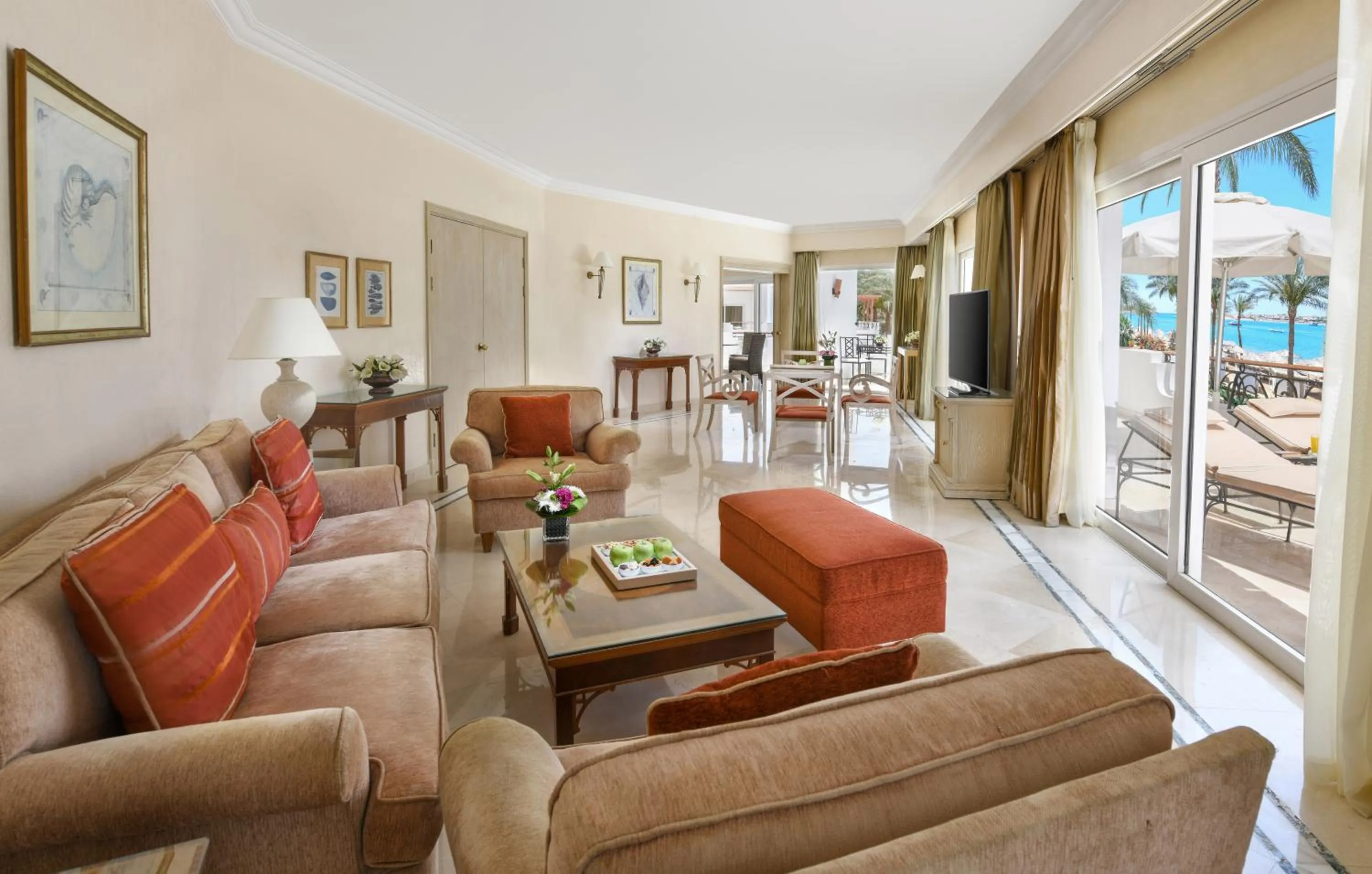 Living room in Iberotel Palace - Adults Friendly 16 Years Plus