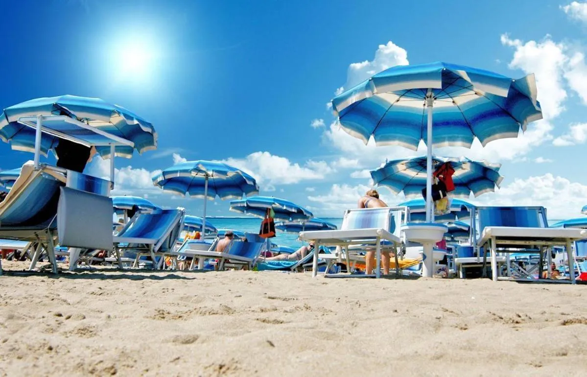 Beach in Hotel Villa Europa