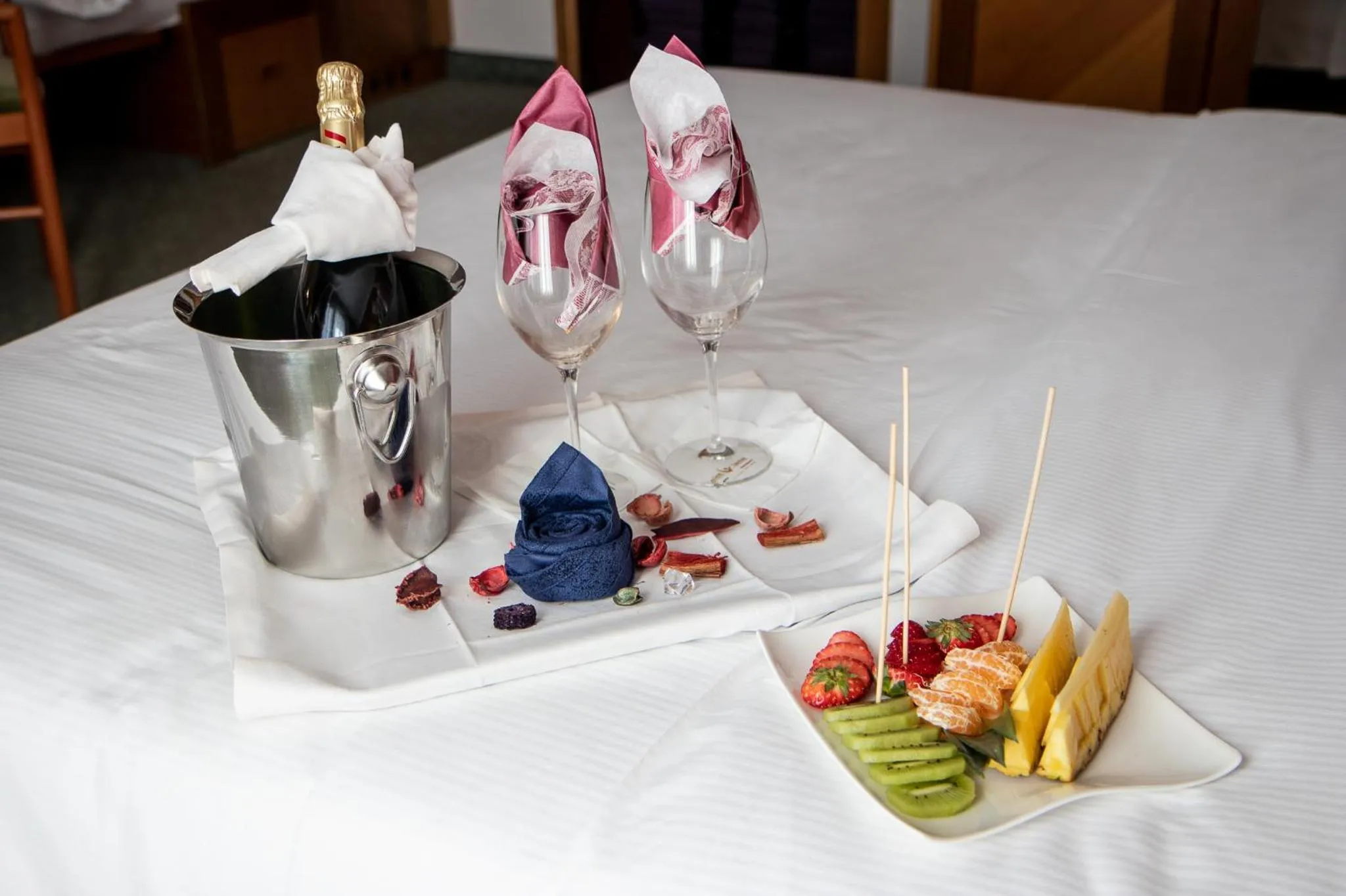 Bedroom, Bed in Hotel Santanton