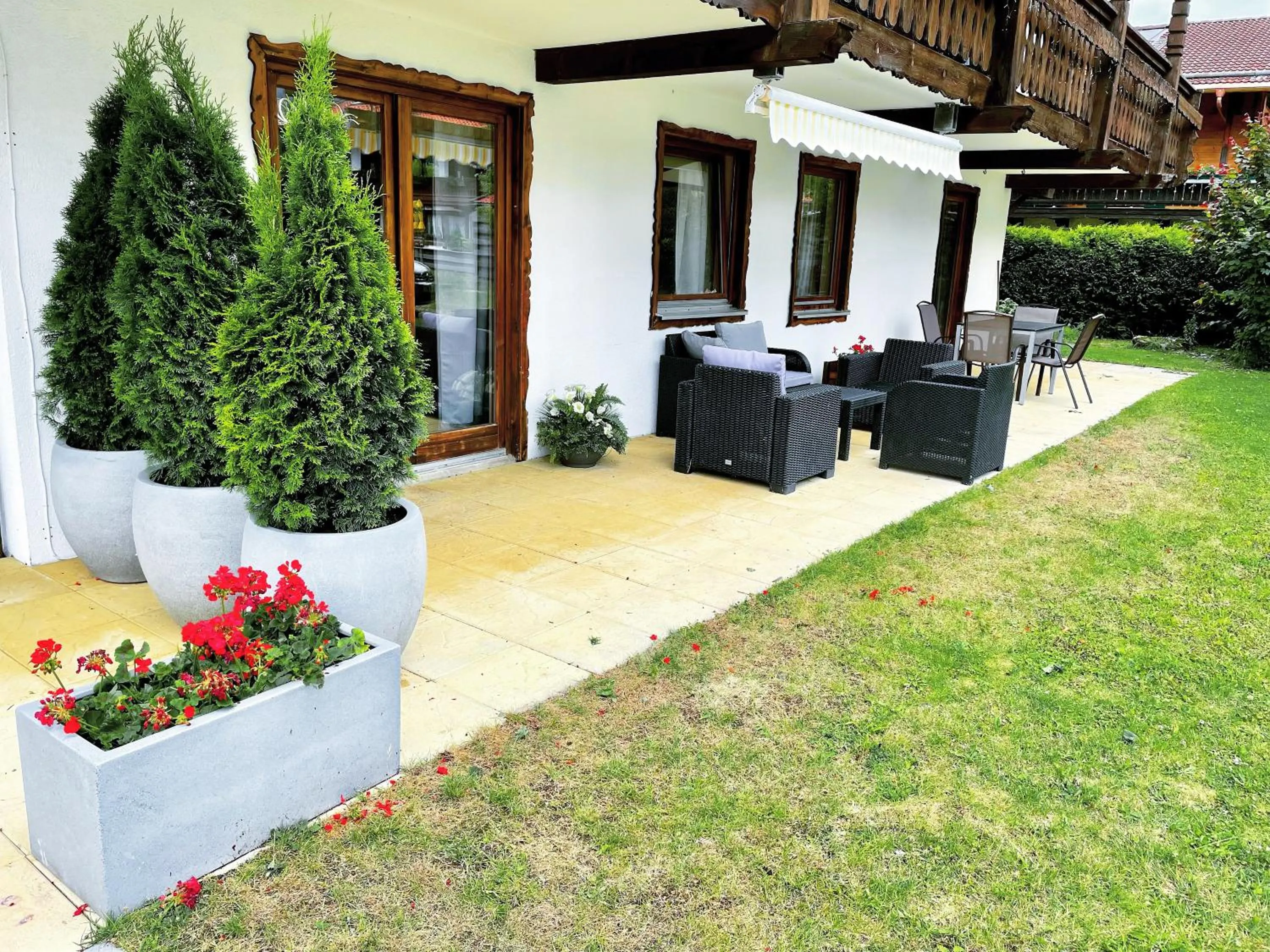 Garden in Hardi's Hotel