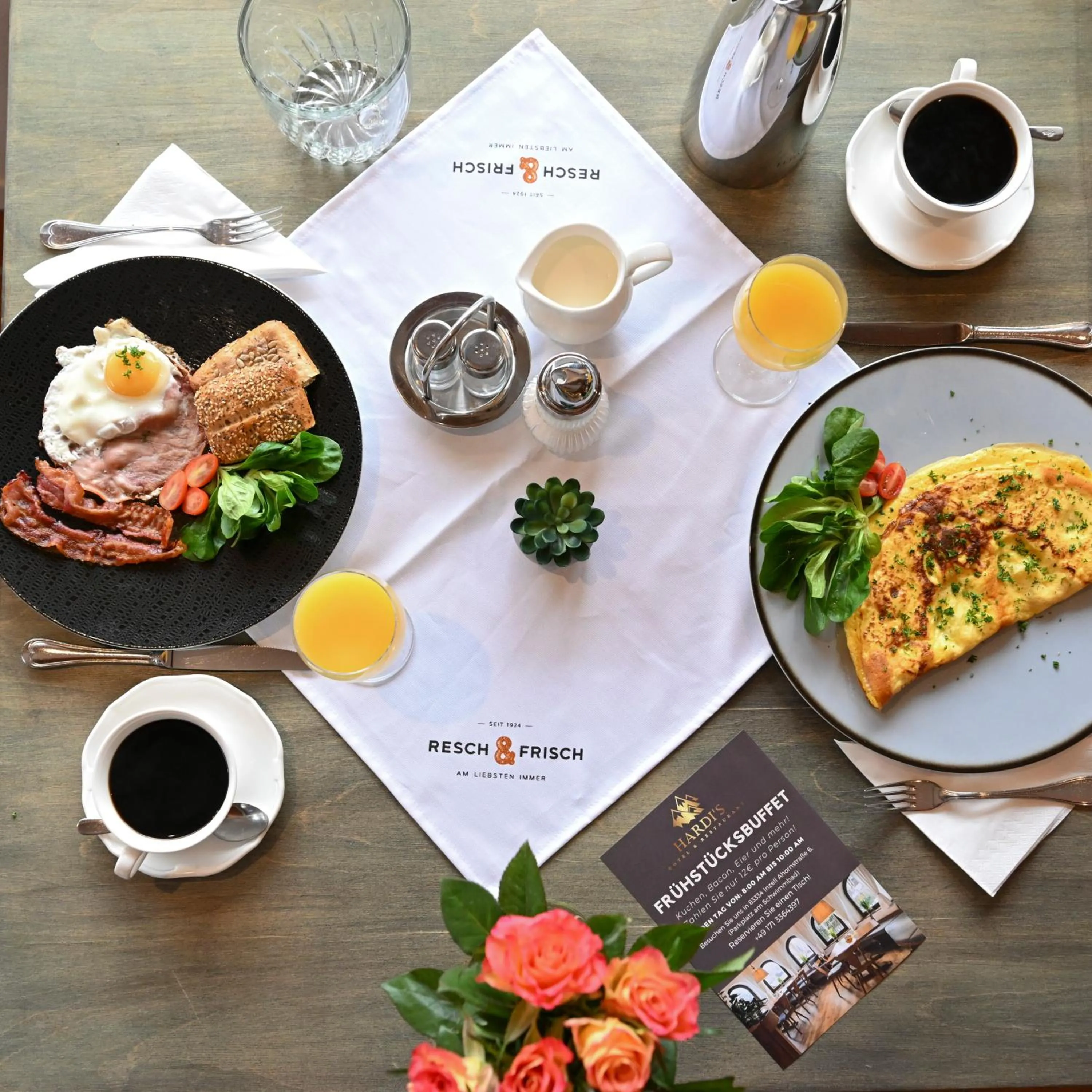 Breakfast in Hardi's Hotel