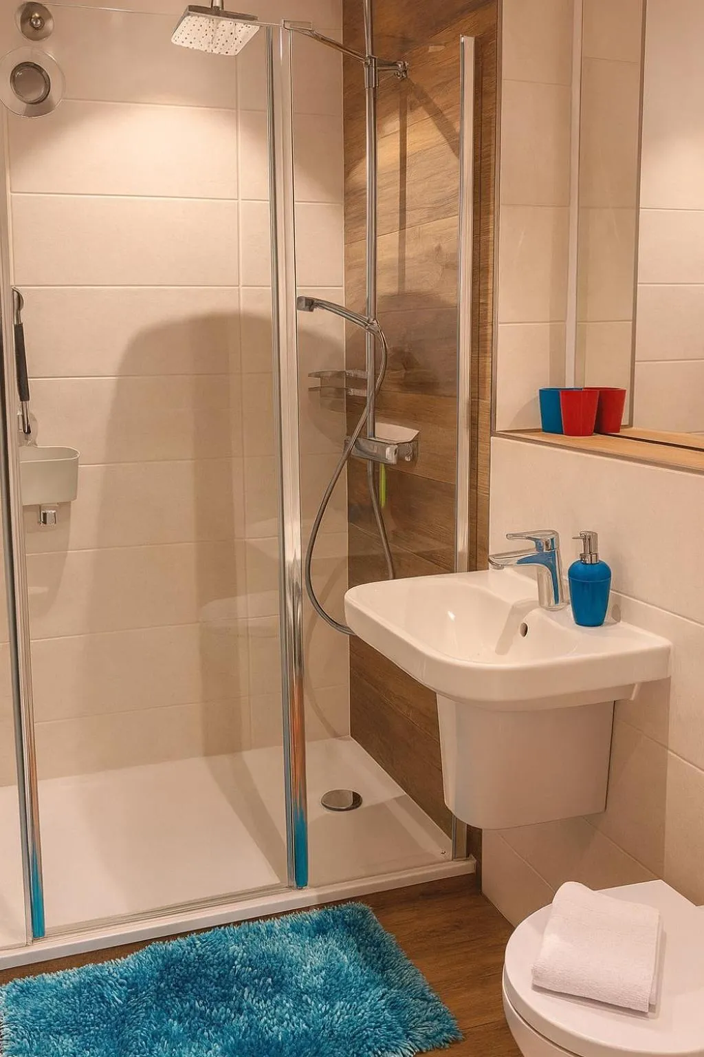 Bathroom in Hardi's Hotel