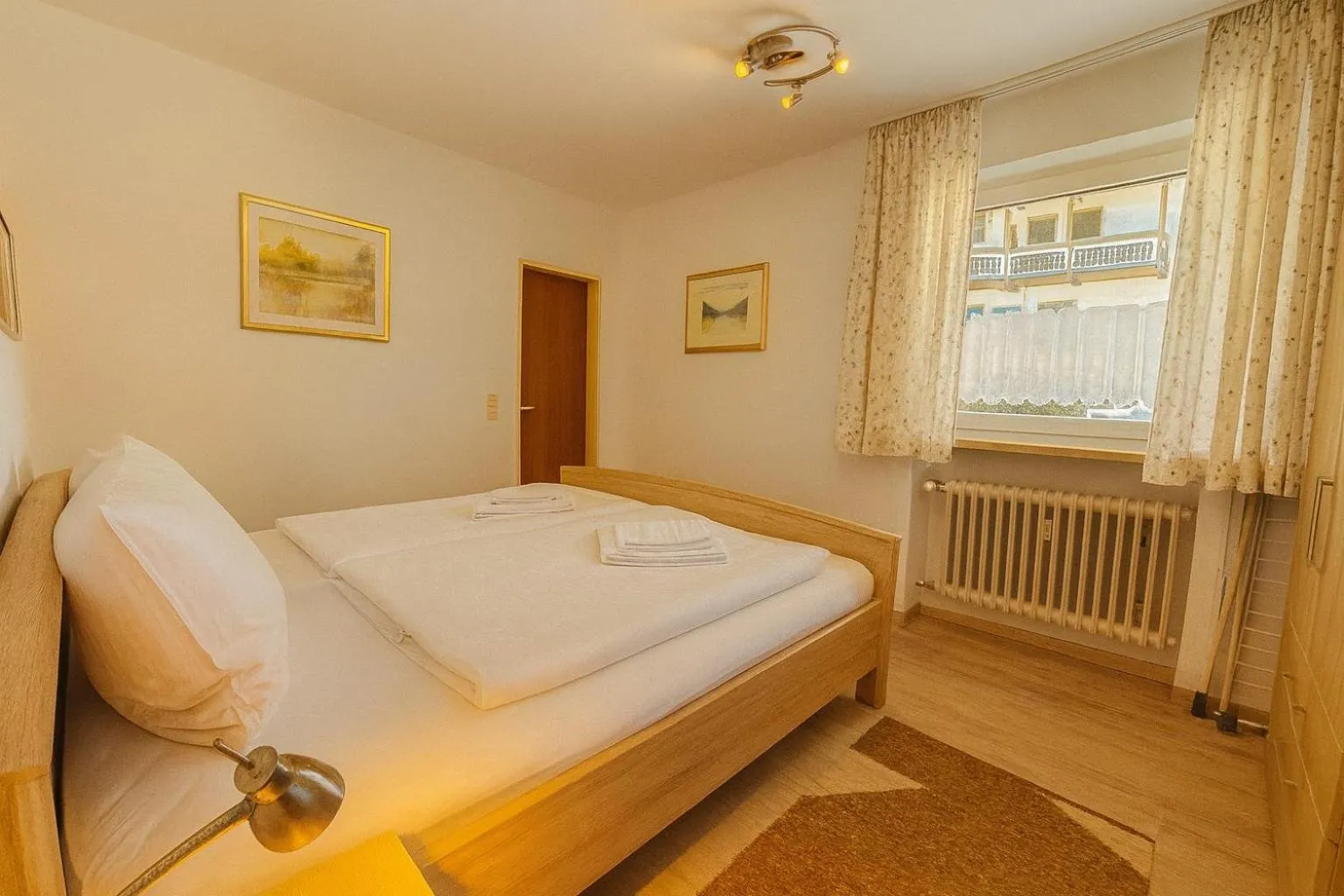 Bed in Hardi's Hotel