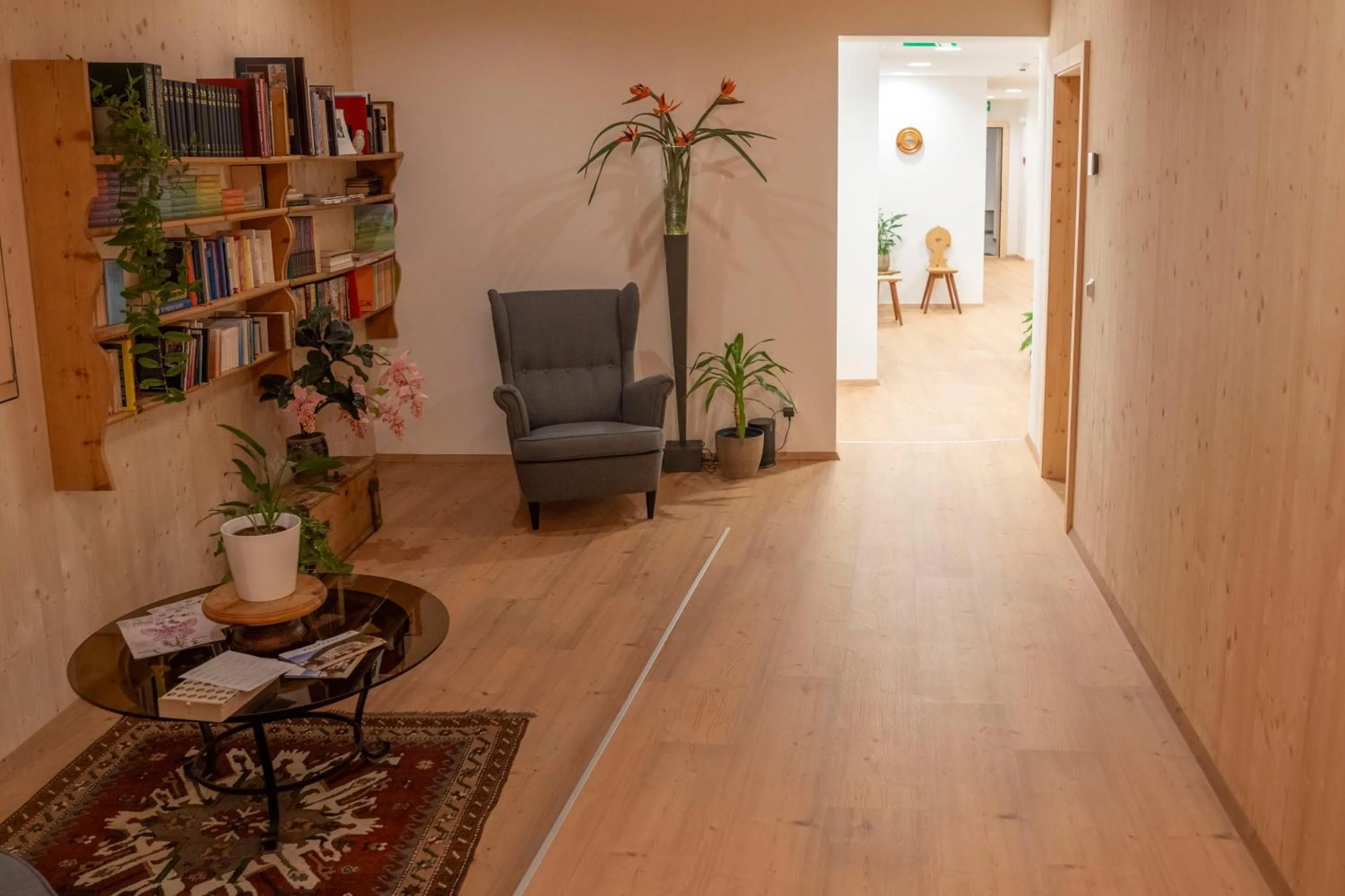 Library in Hotel Helvetia