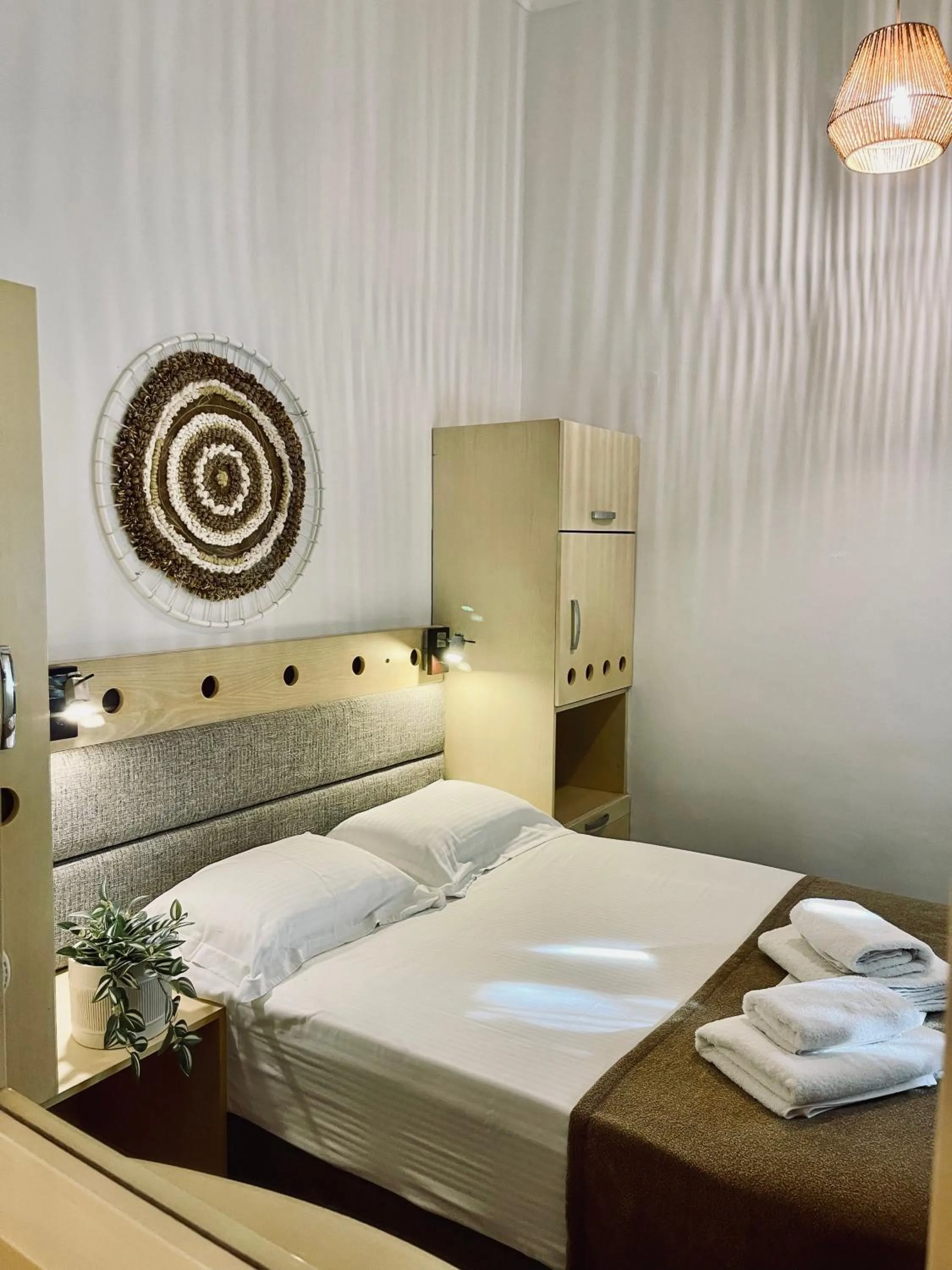 Bed in Semiramis Guesthouse