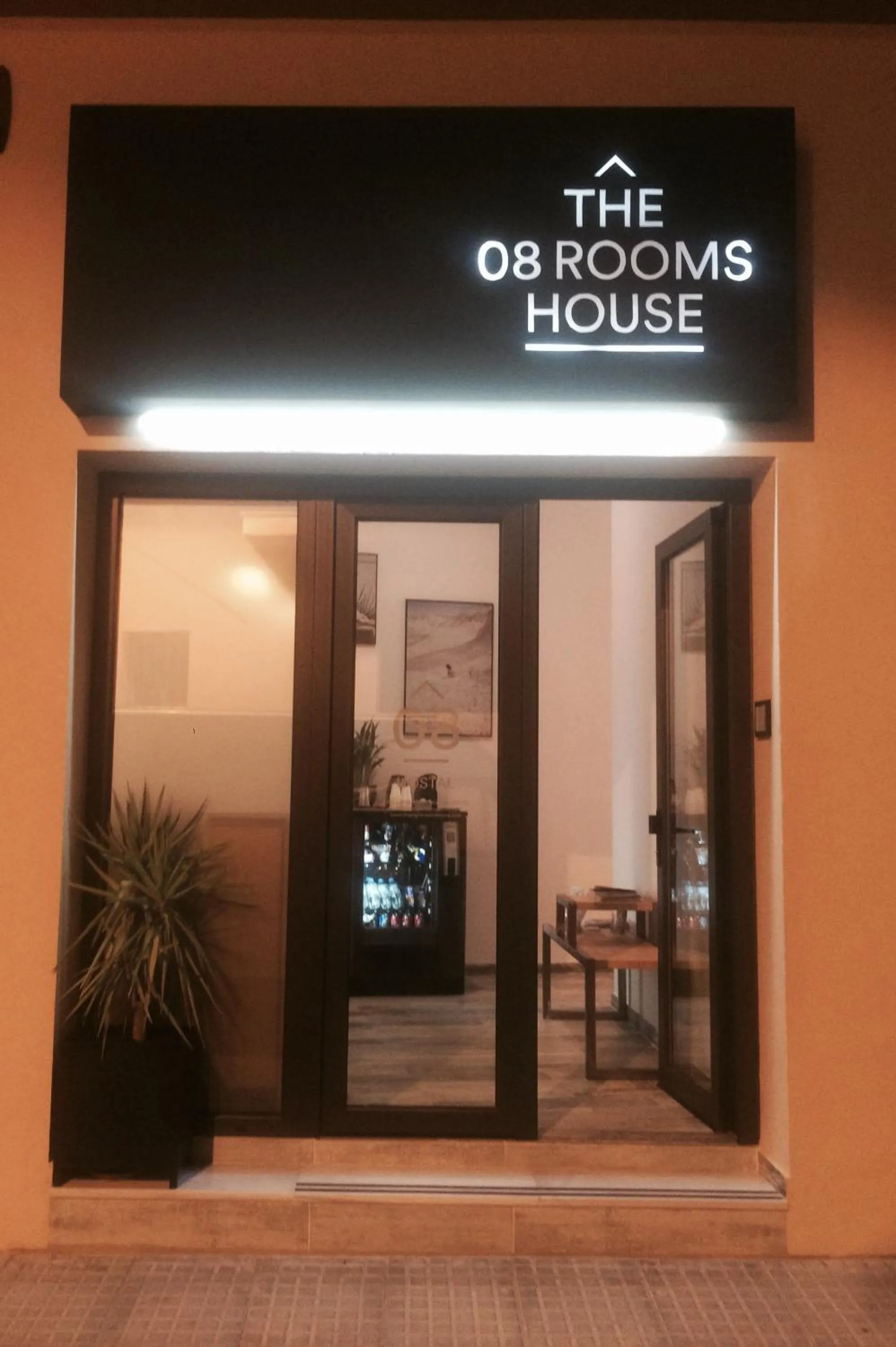 Facade/entrance in The 8 Rooms House